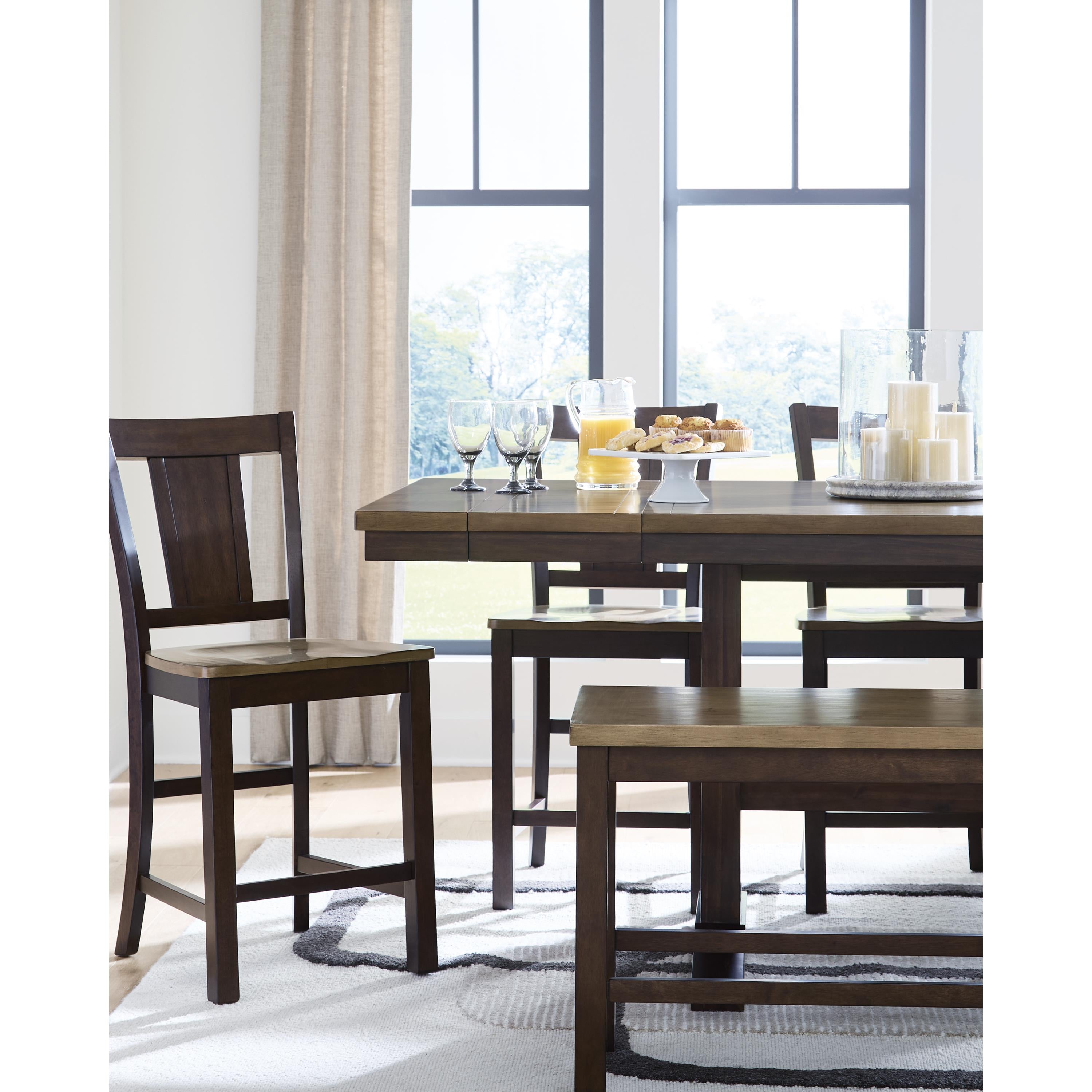 Signature Design by Ashley Rylandeen PCD651-32 Rectangular Dining Room Counter Extension Table IMAGE 9