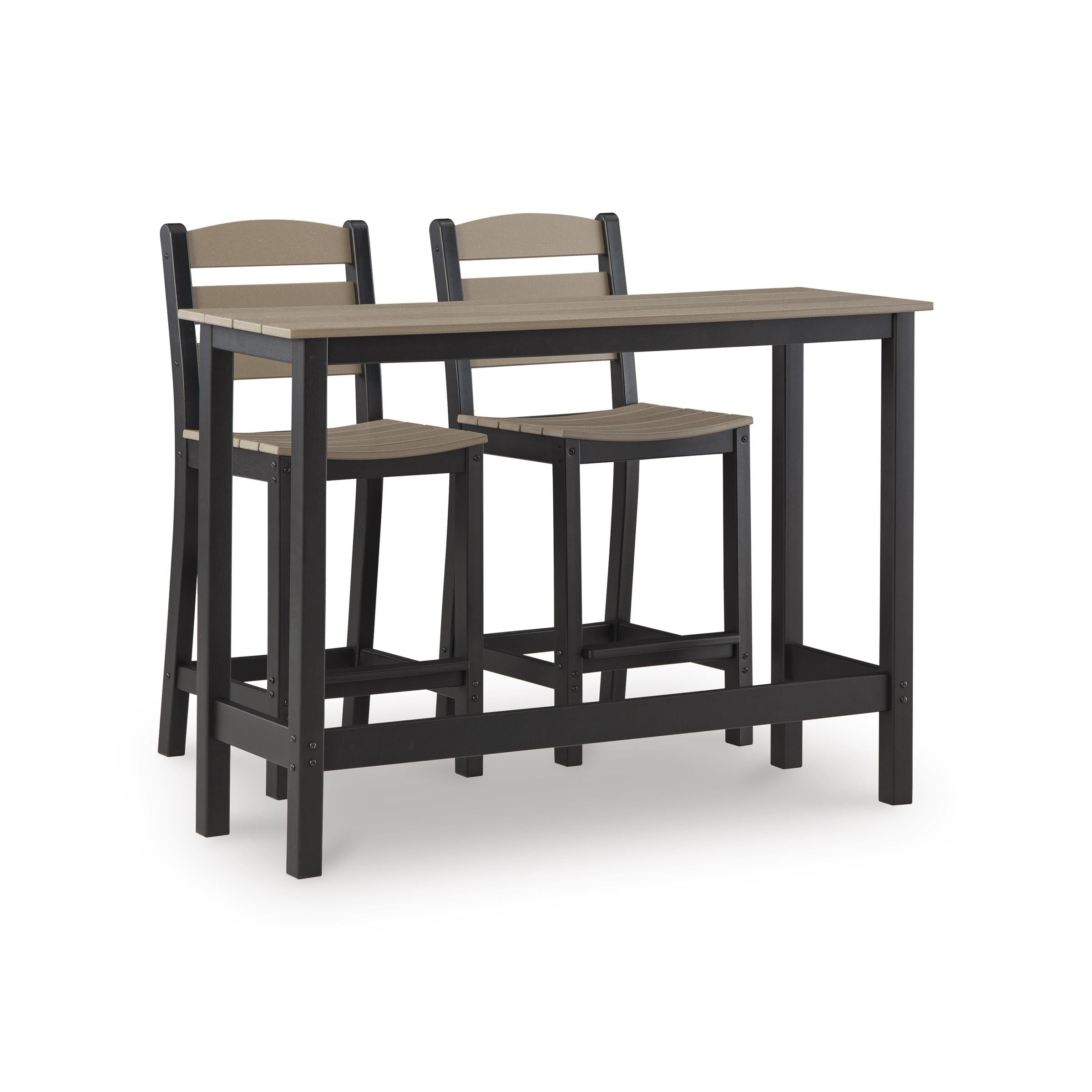 Signature Design by Ashley Shoreline Beach PCP221-113 Counter Table Set IMAGE 1