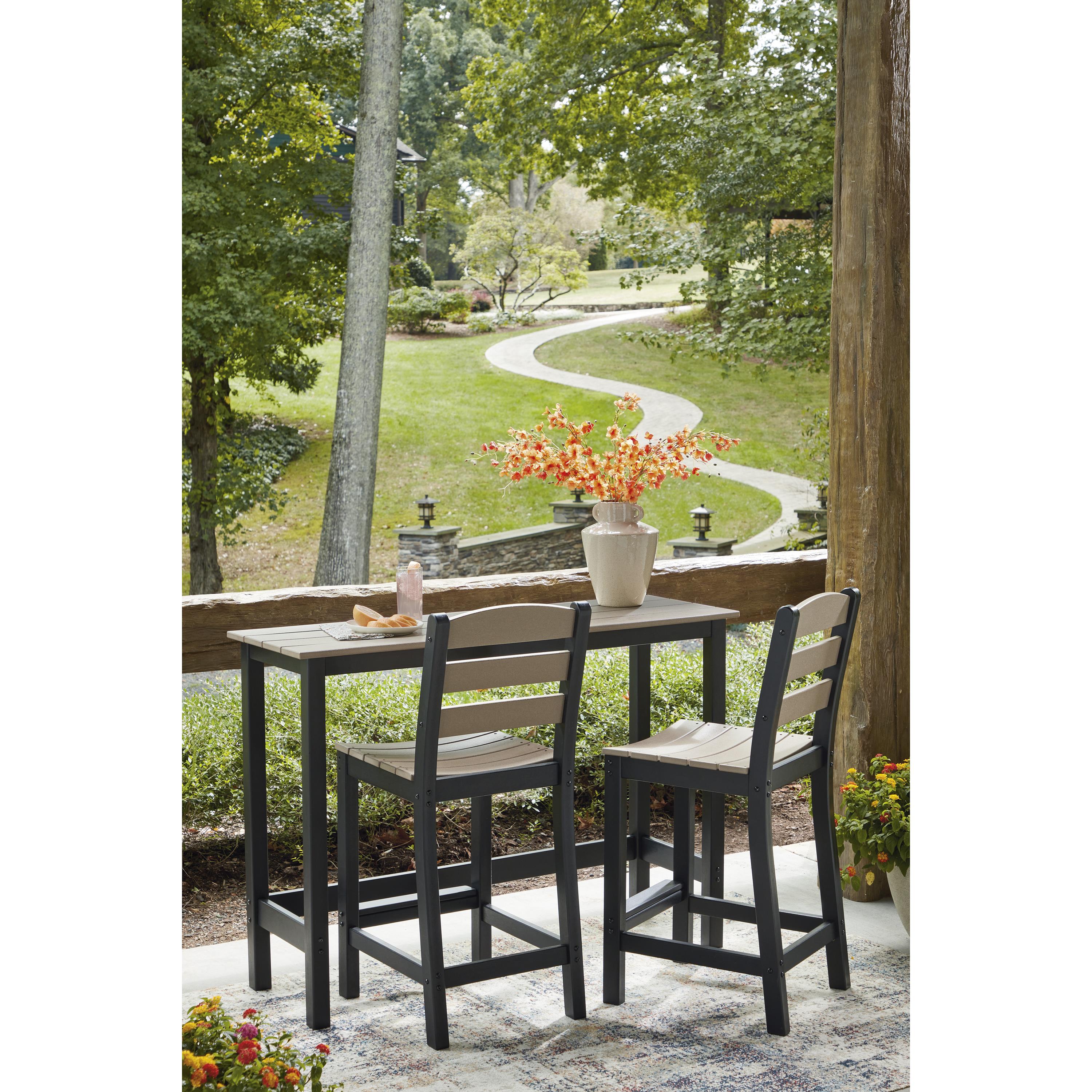 Signature Design by Ashley Shoreline Beach PCP221-113 Counter Table Set IMAGE 10