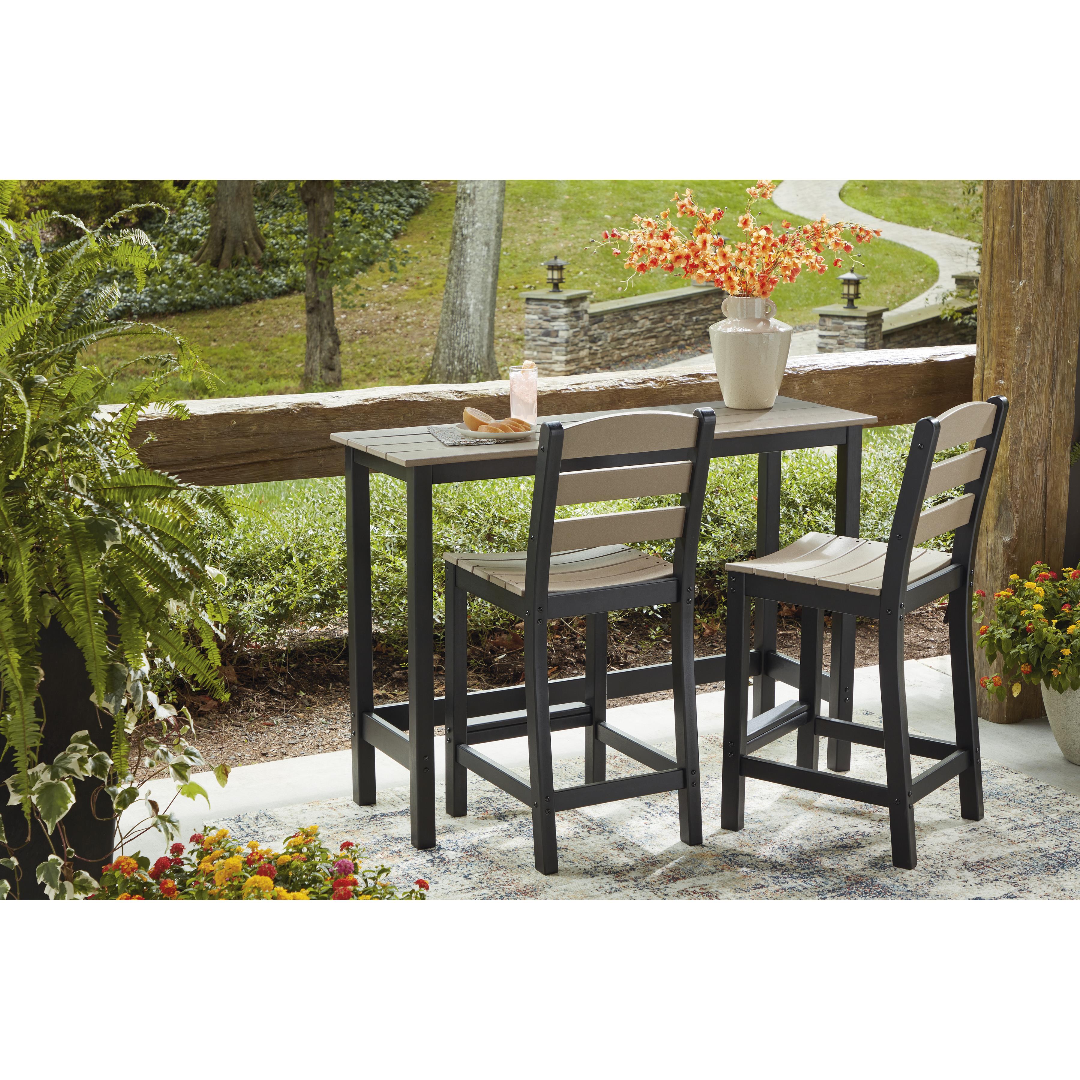 Signature Design by Ashley Shoreline Beach PCP221-113 Counter Table Set IMAGE 6