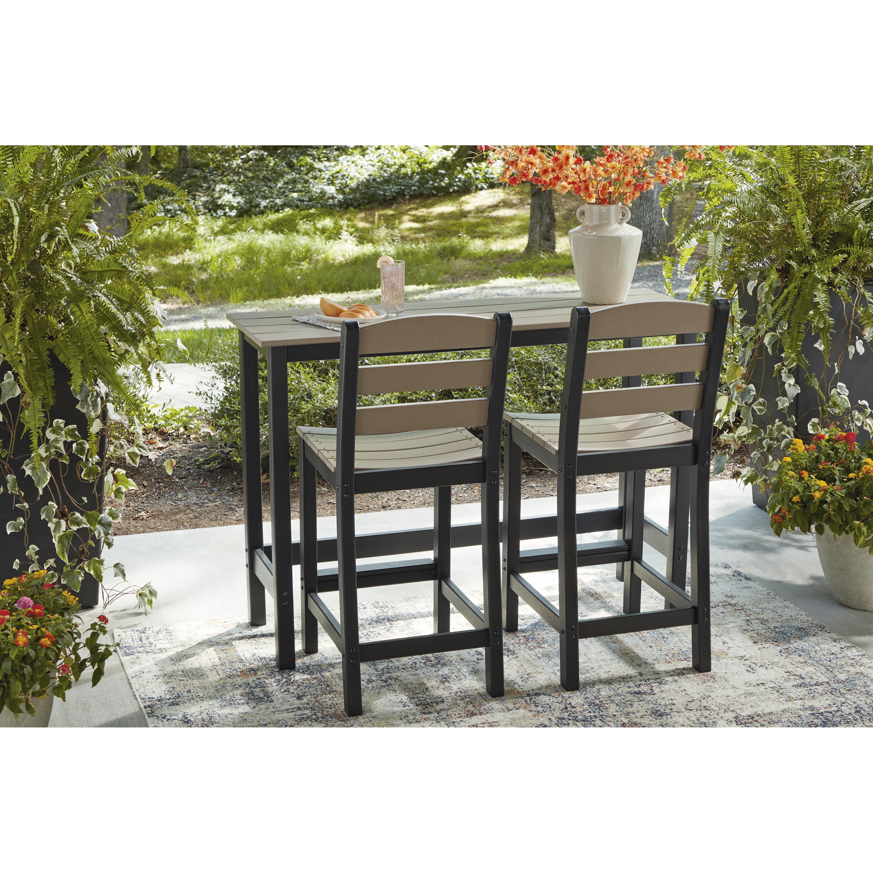 Signature Design by Ashley Shoreline Beach PCP221-113 Counter Table Set IMAGE 7