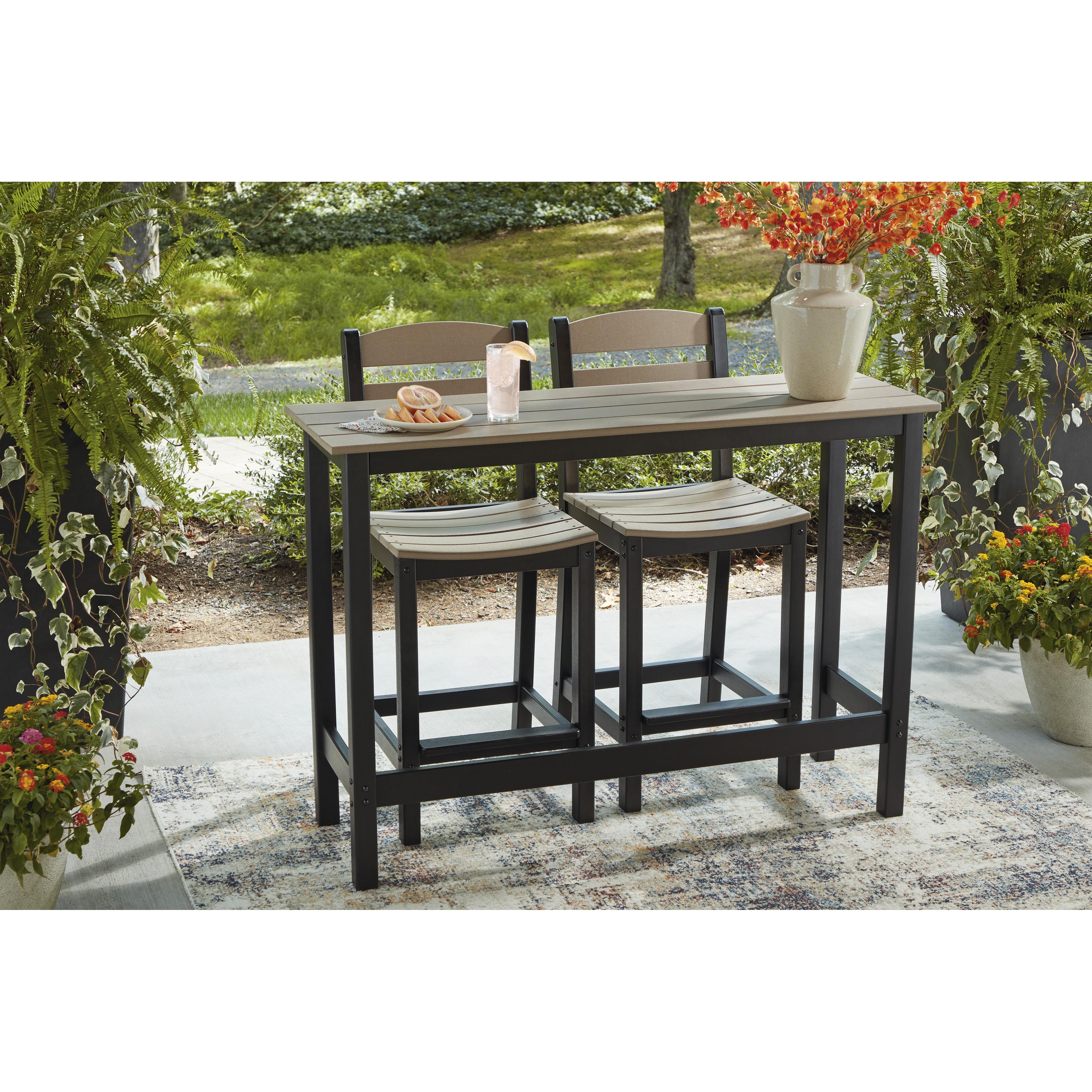 Signature Design by Ashley Shoreline Beach PCP221-113 Counter Table Set IMAGE 8