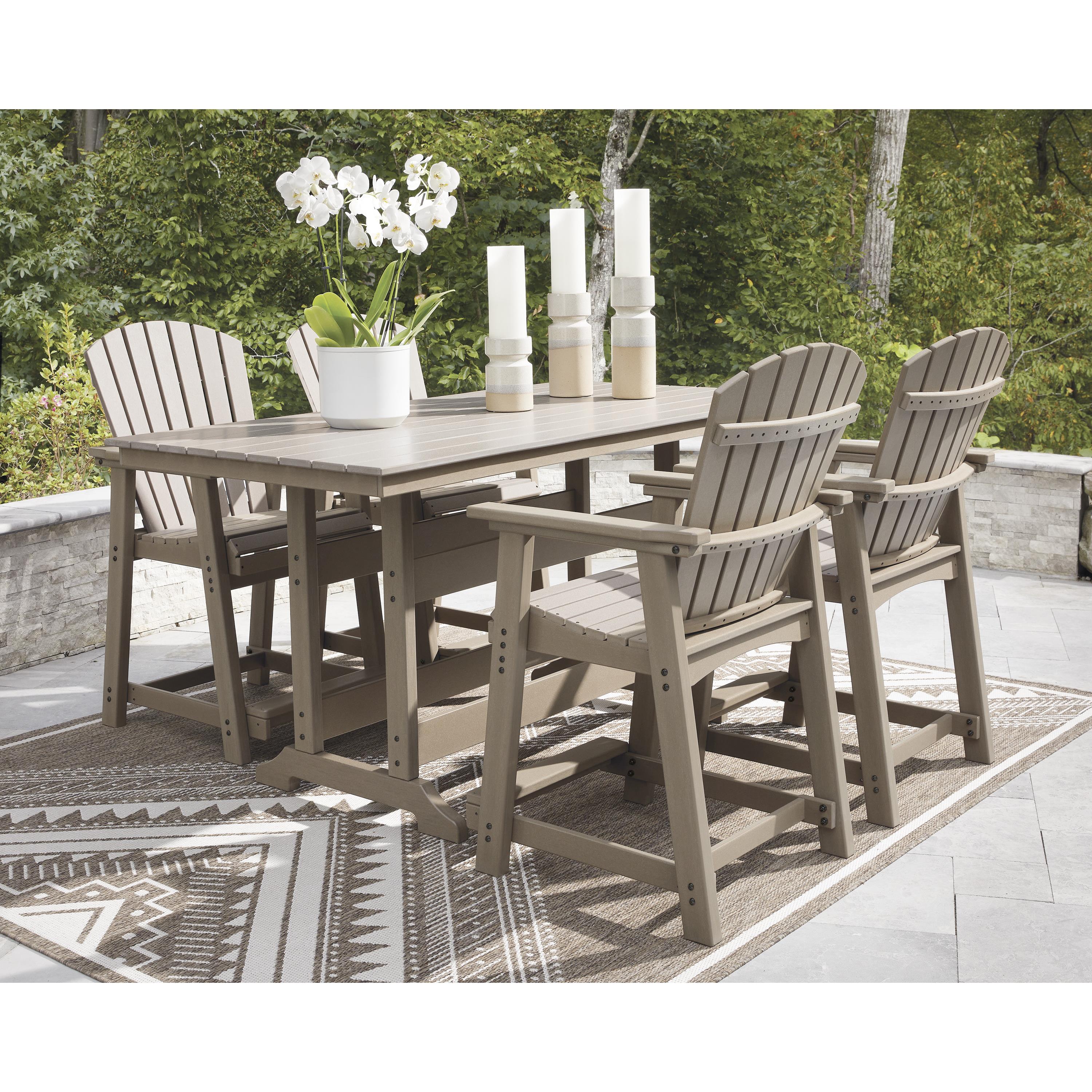 Signature Design by Ashley Seacliff Beach PCP228-124 Barstool IMAGE 5