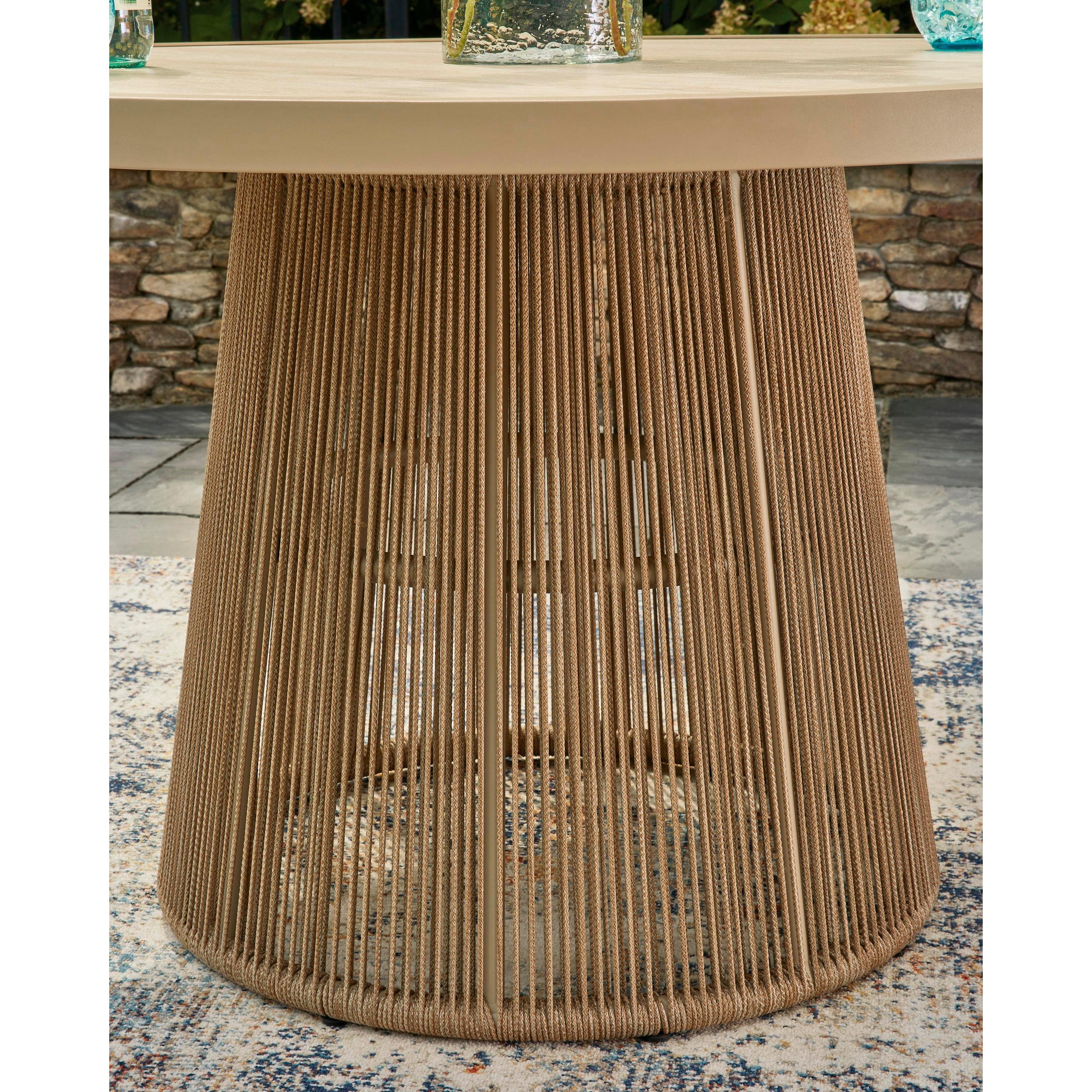 Signature Design by Ashley Orchard Beach PCP373P2 Outdoor Dining Table IMAGE 5