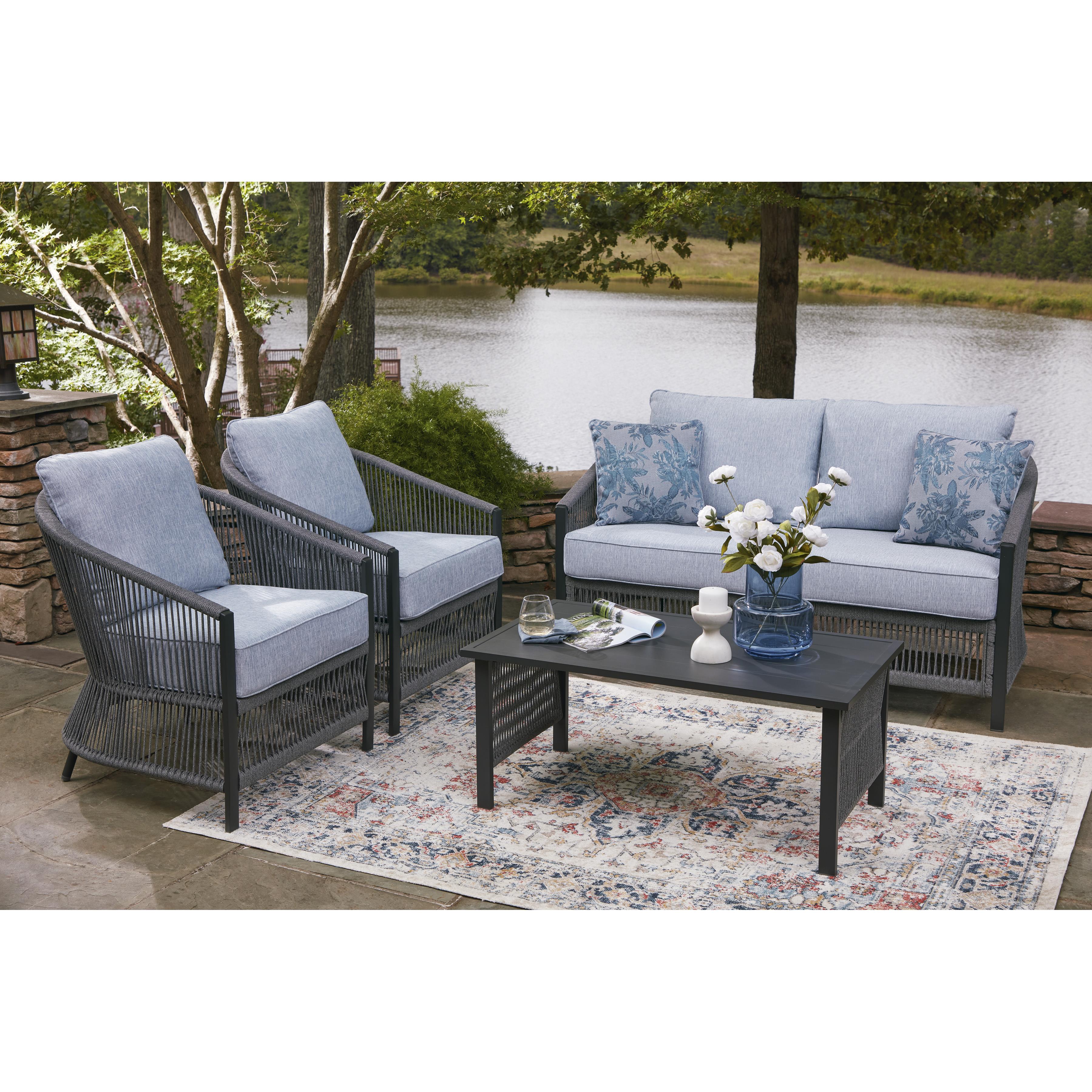 Signature Design by Ashley Bridges Beach PCP391-080 Love/Chairs/Table Set IMAGE 5