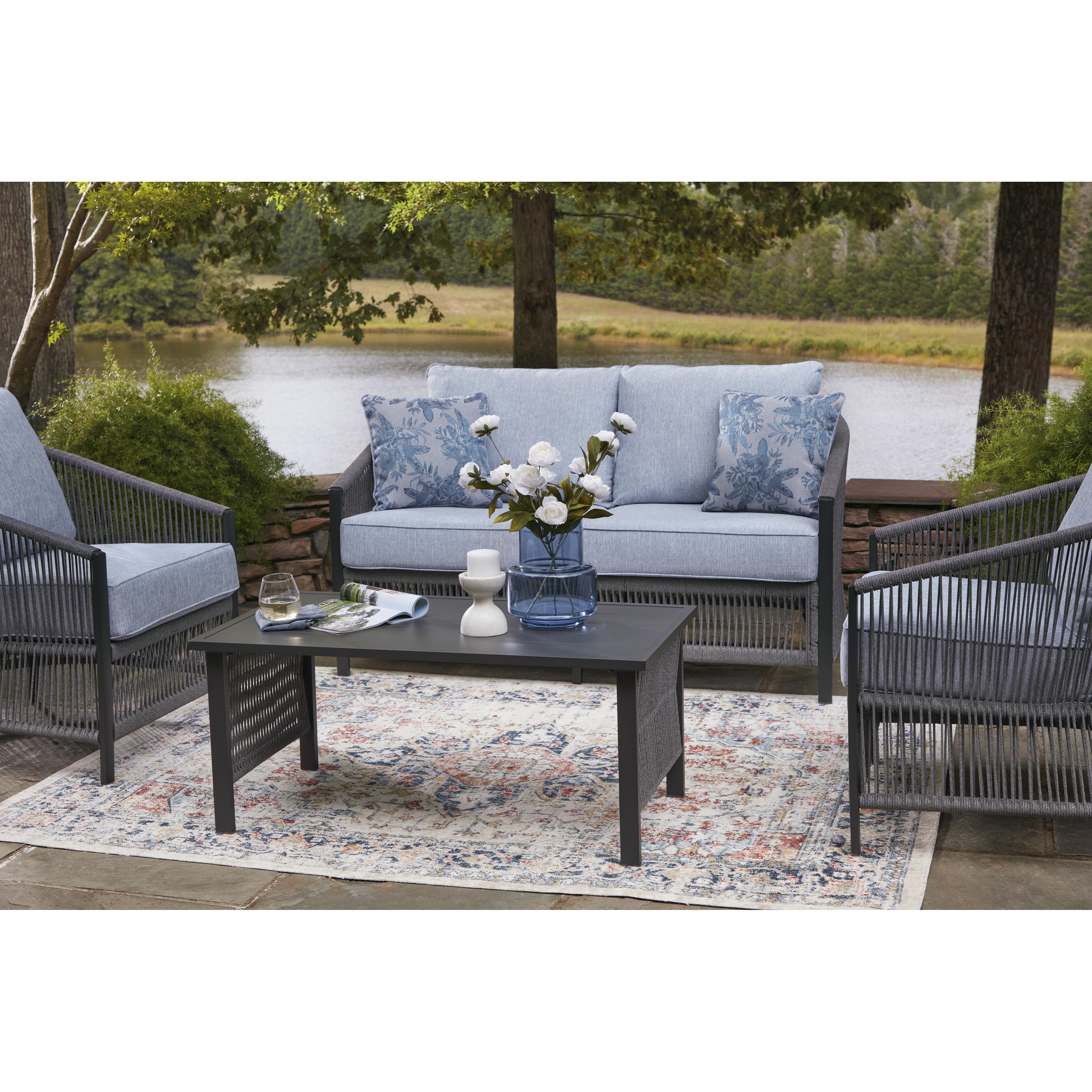 Signature Design by Ashley Bridges Beach PCP391-080 Love/Chairs/Table Set IMAGE 6