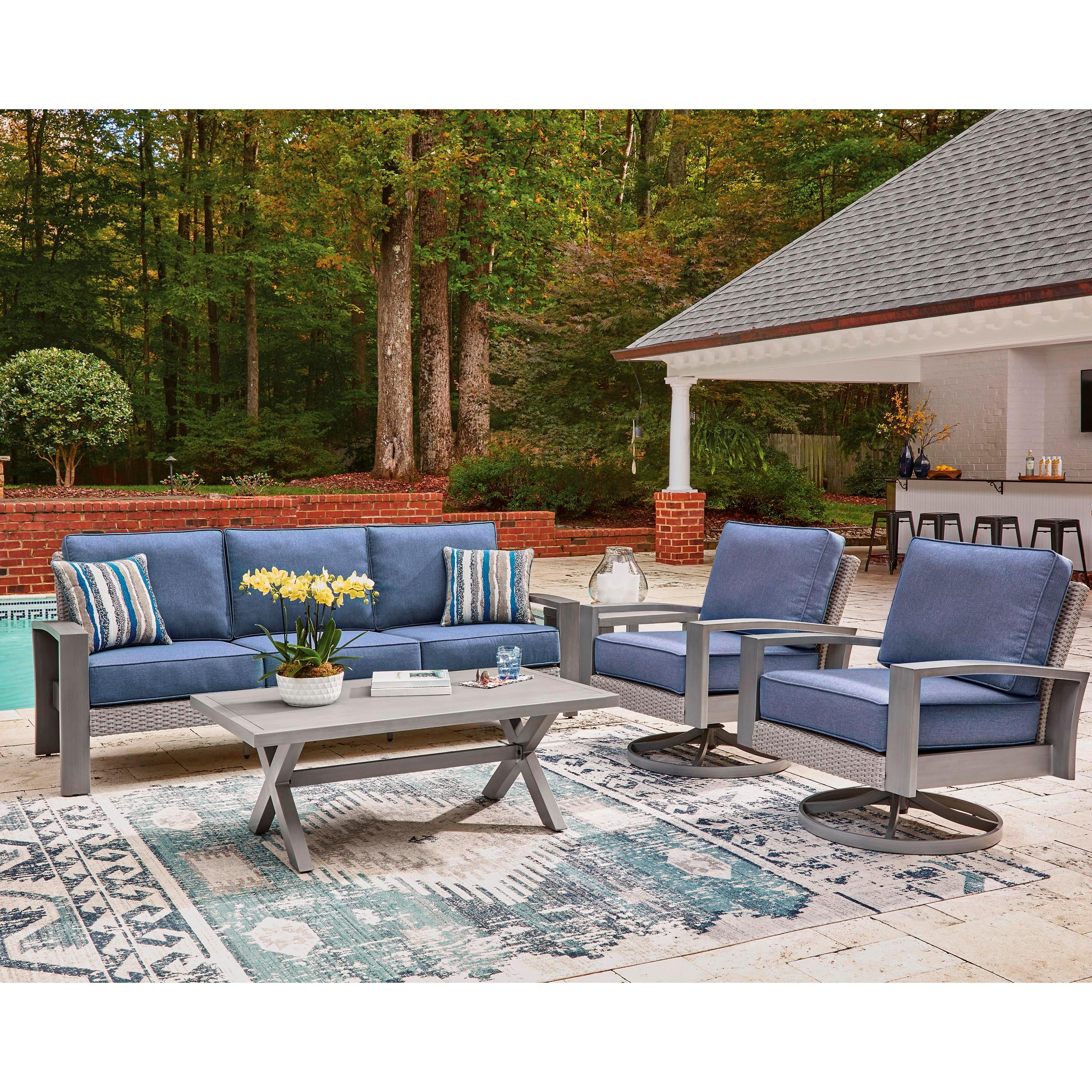 Signature Design by Ashley Half Moon Beach PCP418-702 Square End Table IMAGE 5