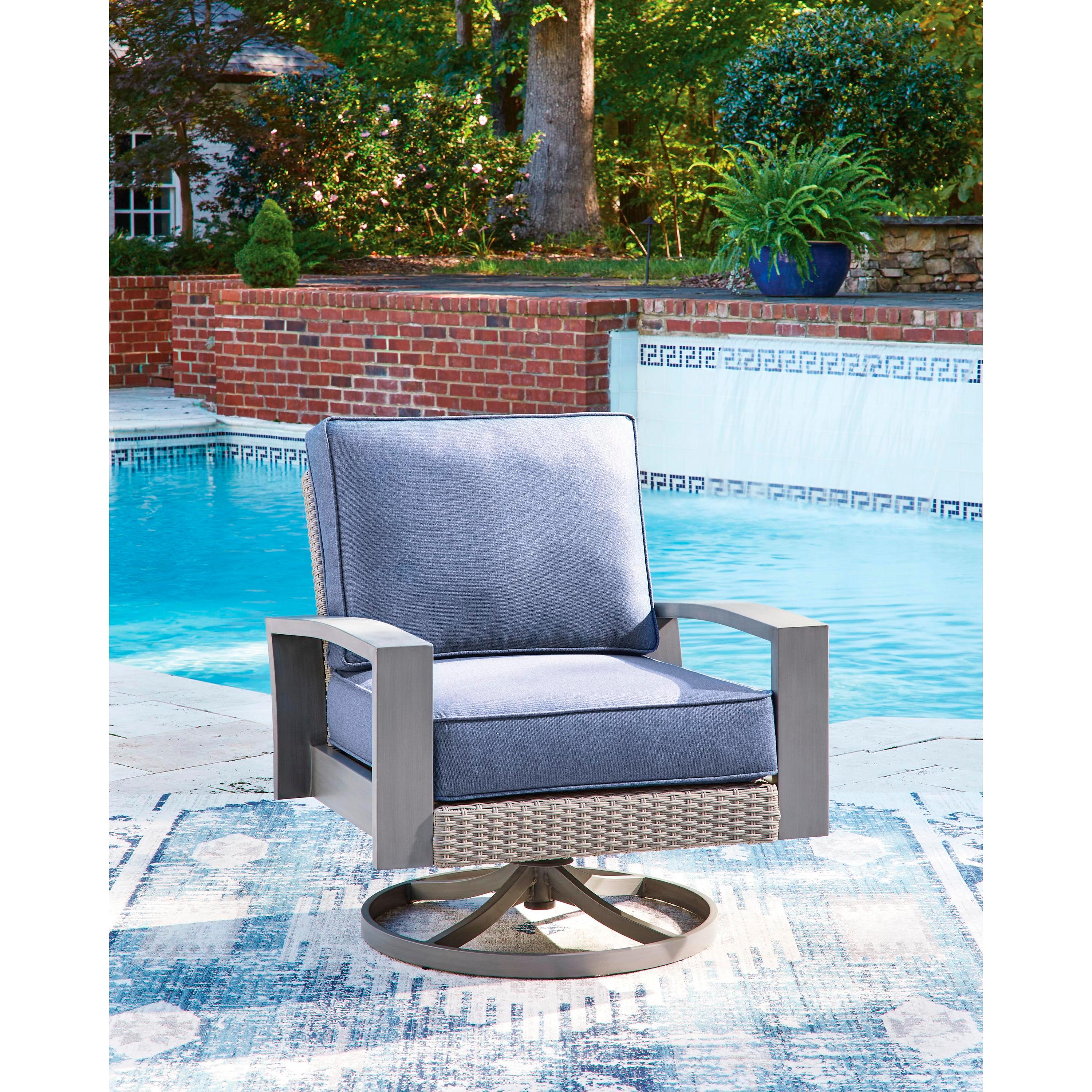 Signature Design by Ashley Half Moon Beach PCP418-821 Swivel Lounge with Cushion IMAGE 4