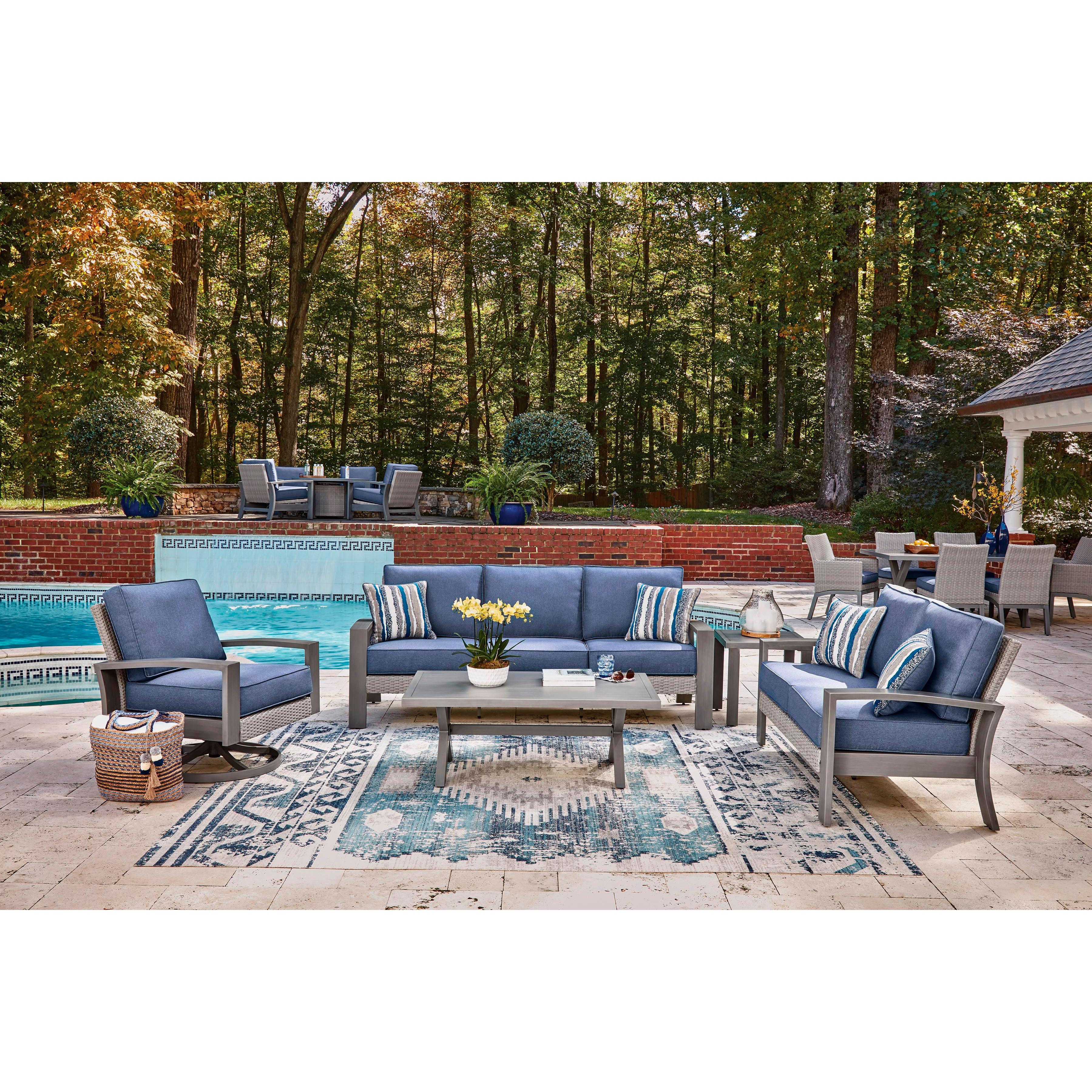 Signature Design by Ashley Half Moon Beach PCP418-821 Swivel Lounge with Cushion IMAGE 9
