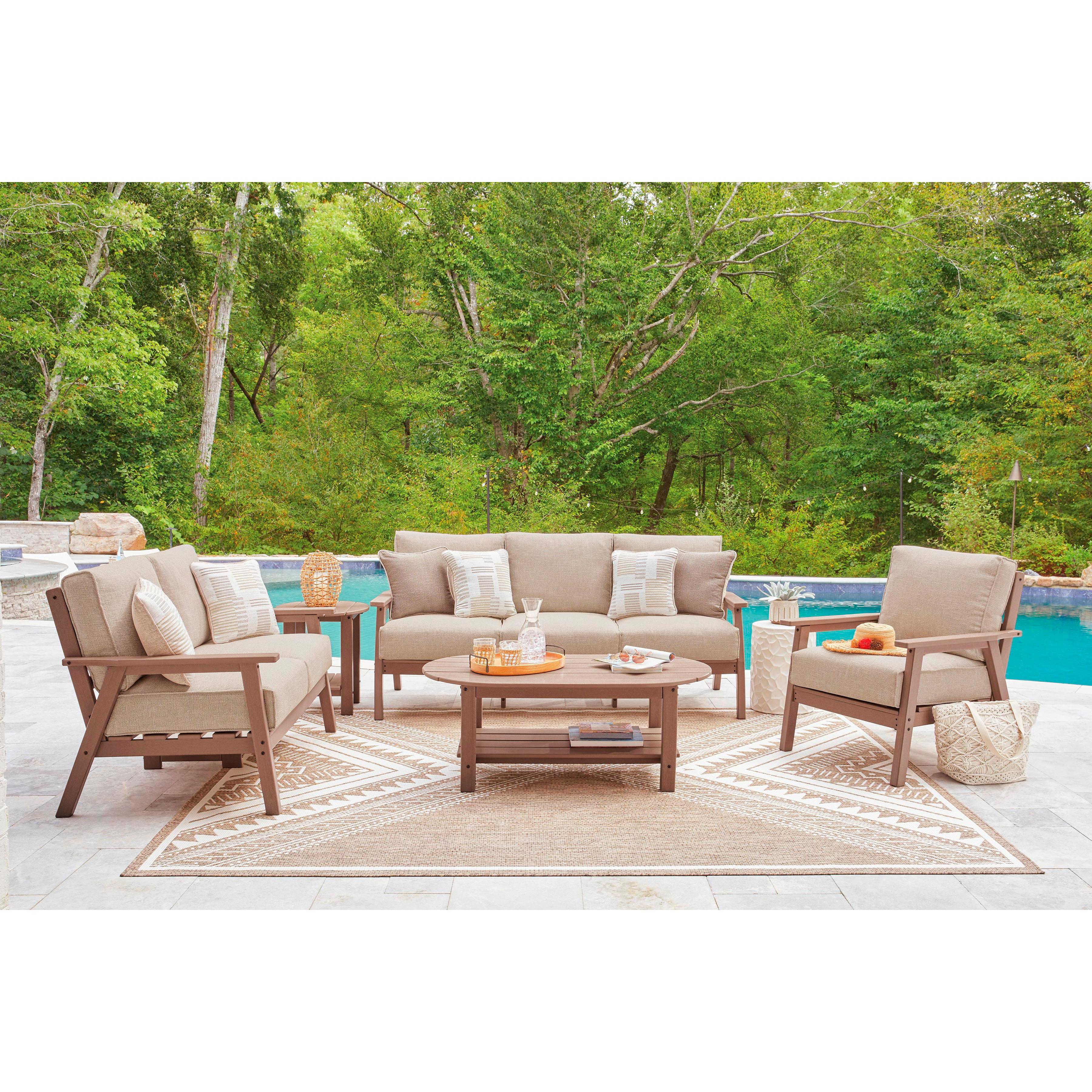 Signature Design by Ashley Grover Beach PCP422-706 Oval End Table IMAGE 10