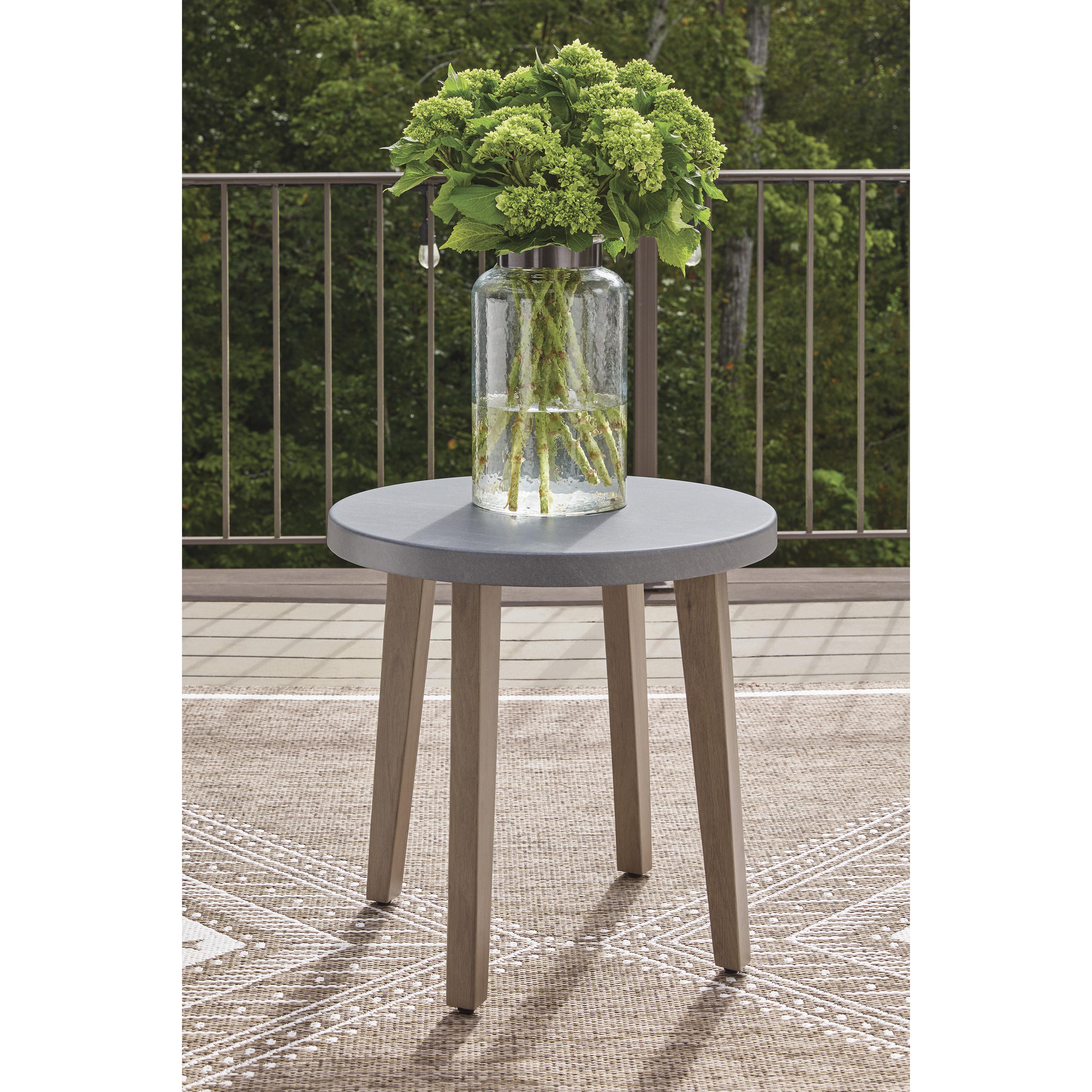 Signature Design by Ashley Harmony Headlands PCP428-706 Round End Table IMAGE 2