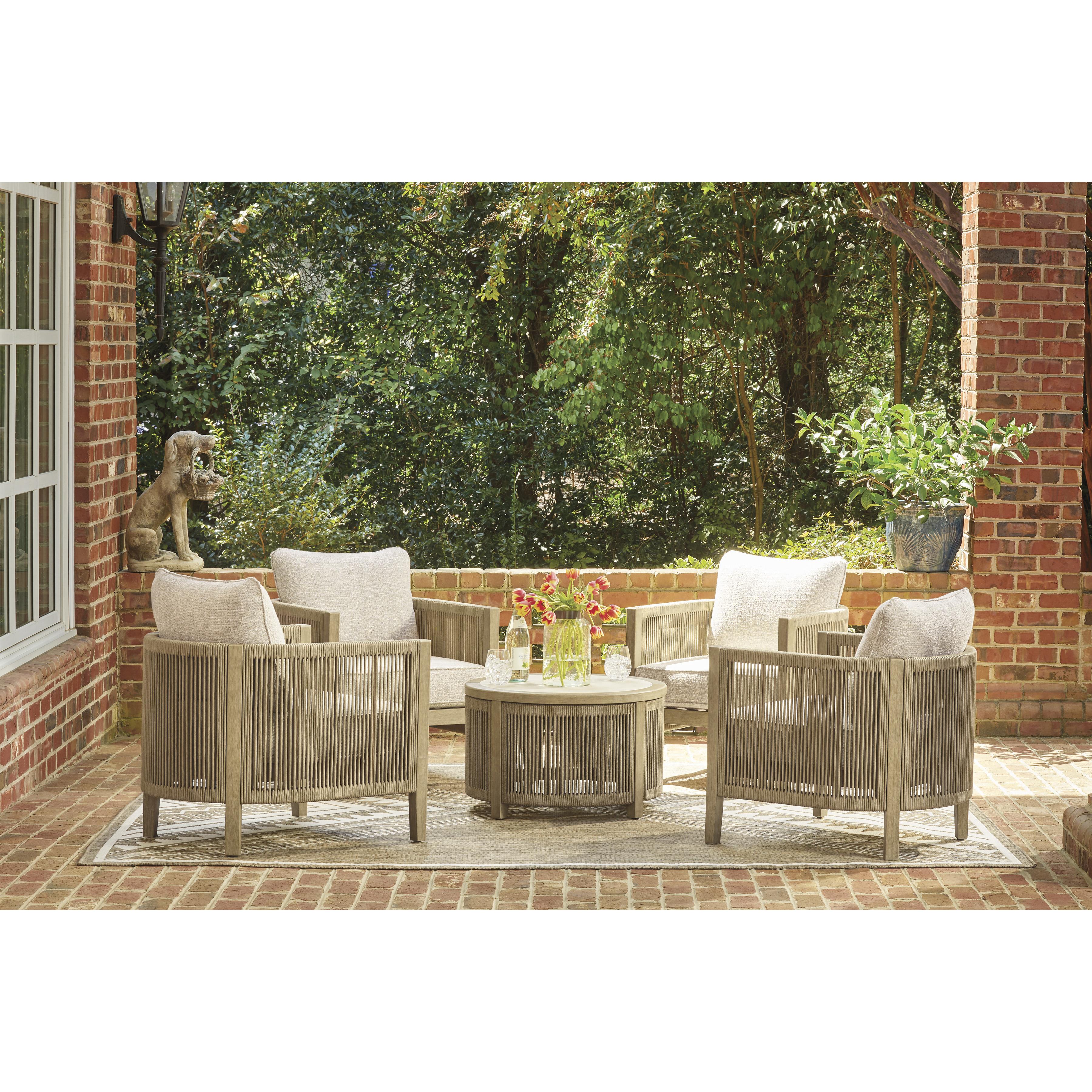 Signature Design by Ashley Spooners Cove PCP469-708 Round Cocktail Table IMAGE 12