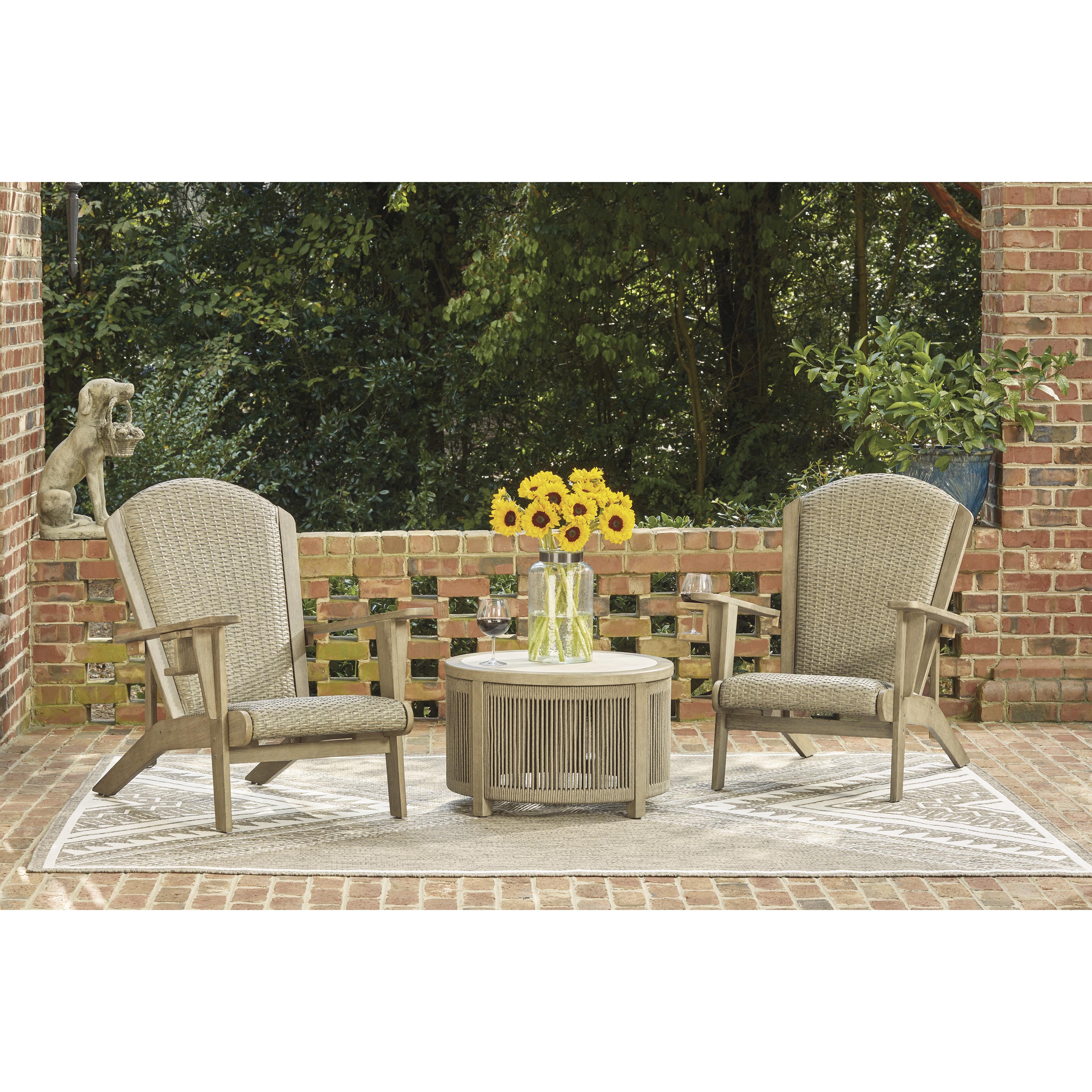 Signature Design by Ashley Spooners Cove PCP469-708 Round Cocktail Table IMAGE 6