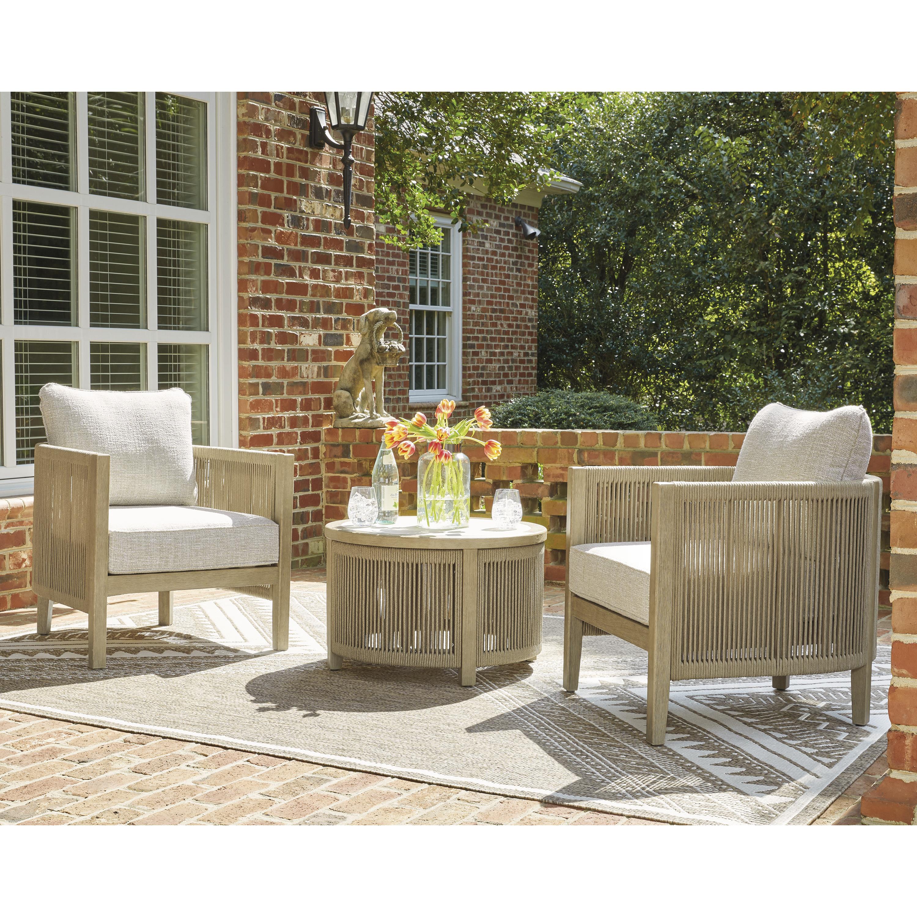 Signature Design by Ashley Spooners Cove PCP469-708 Round Cocktail Table IMAGE 7