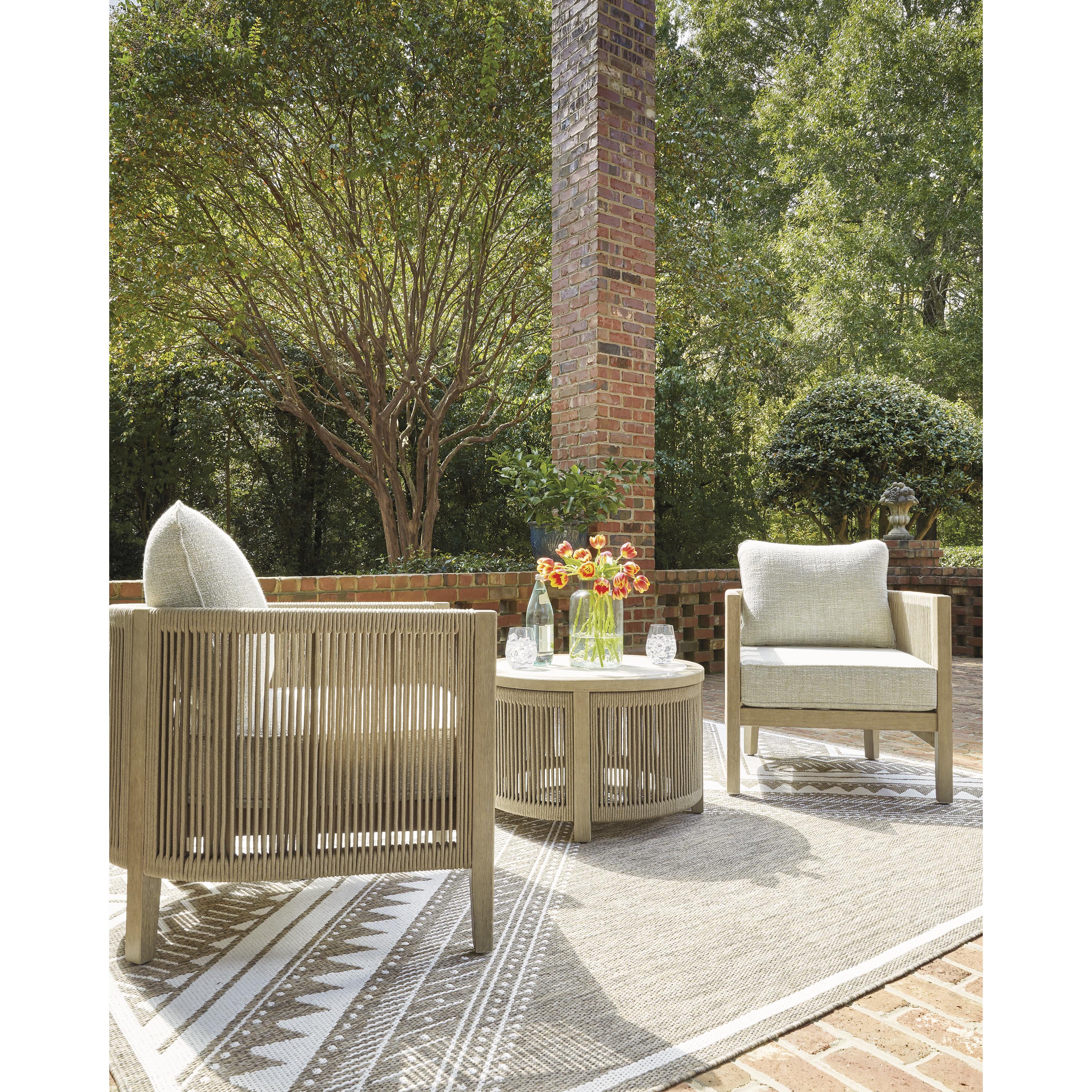 Signature Design by Ashley Spooners Cove PCP469-708 Round Cocktail Table IMAGE 8