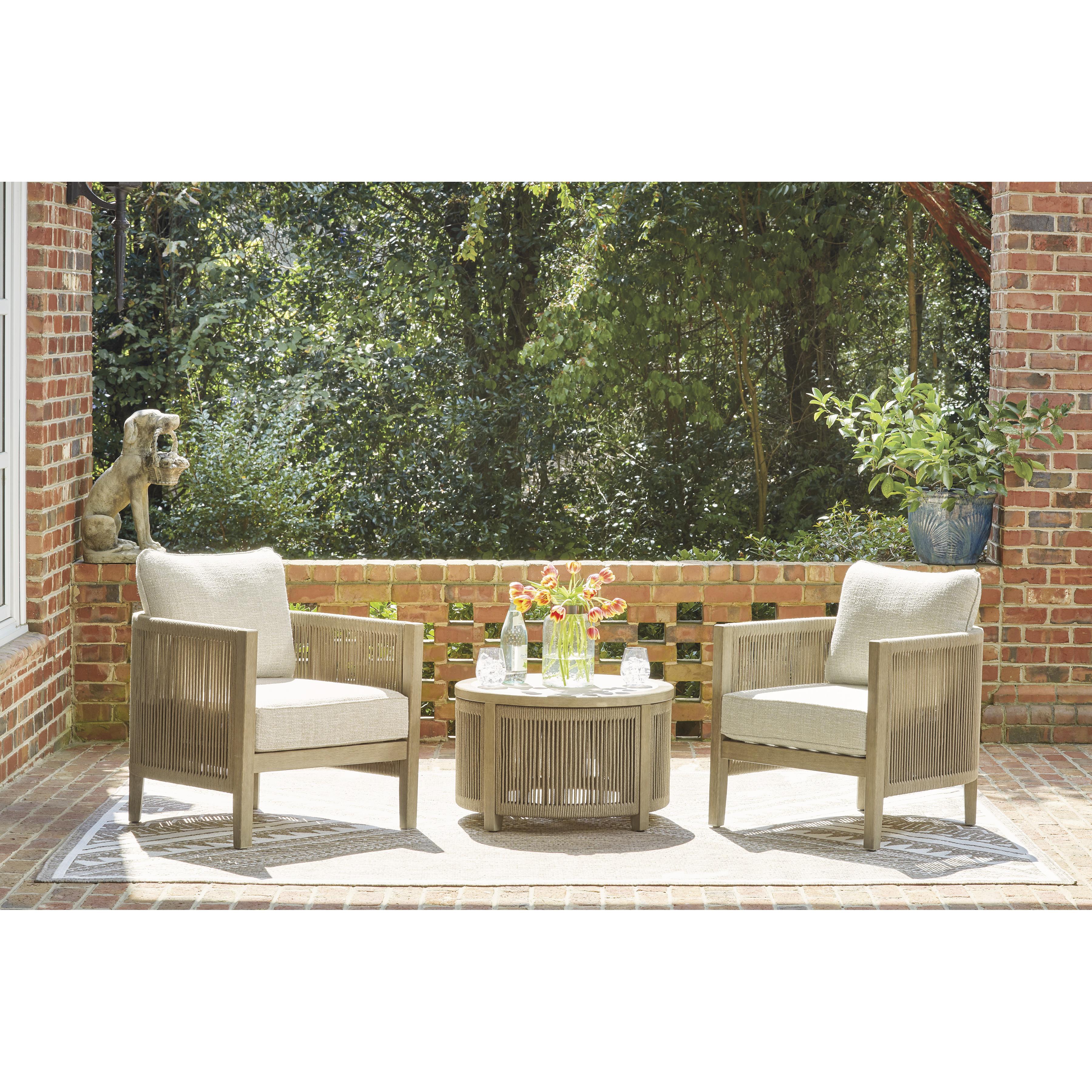 Signature Design by Ashley Spooners Cove PCP469-708 Round Cocktail Table IMAGE 9