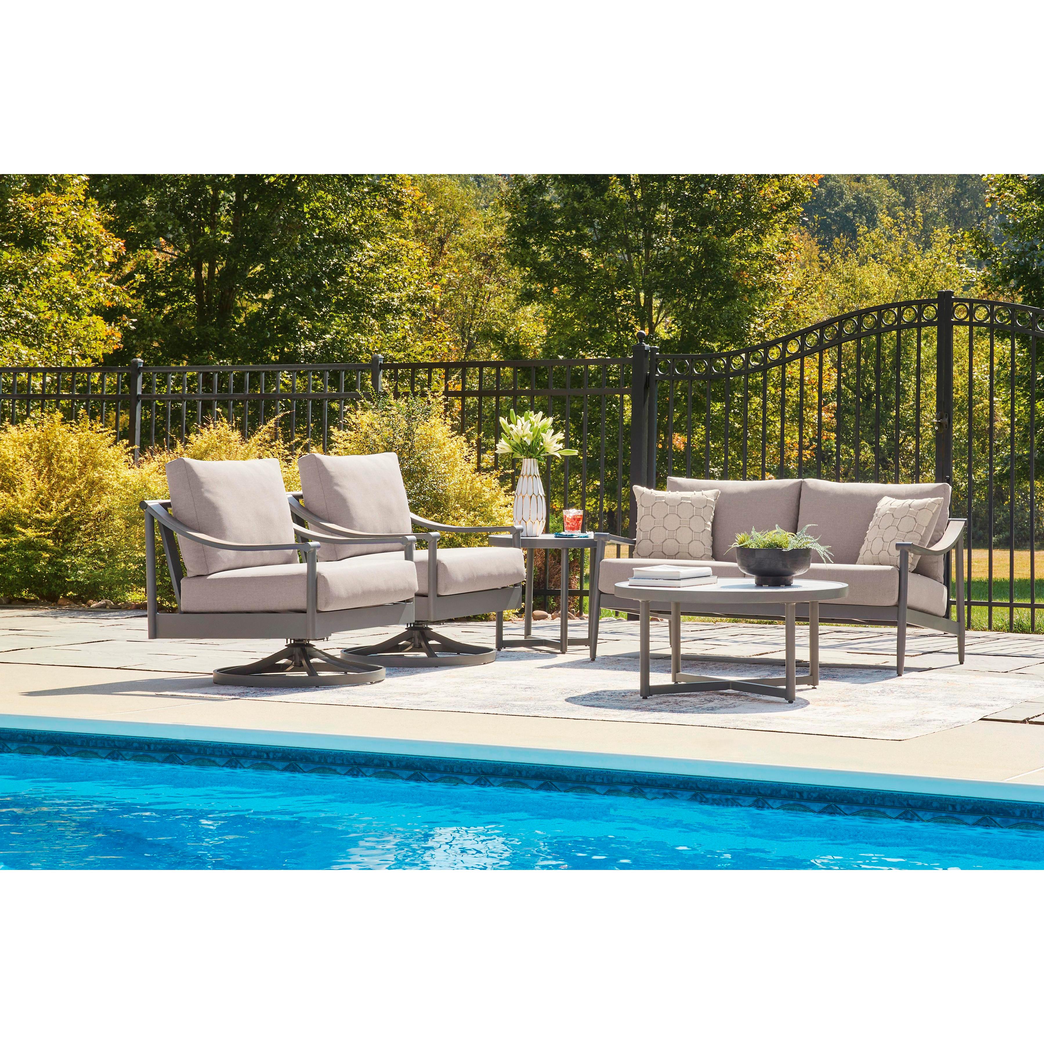 Signature Design by Ashley Ocean Beach PCP510-706 Round End Table IMAGE 4
