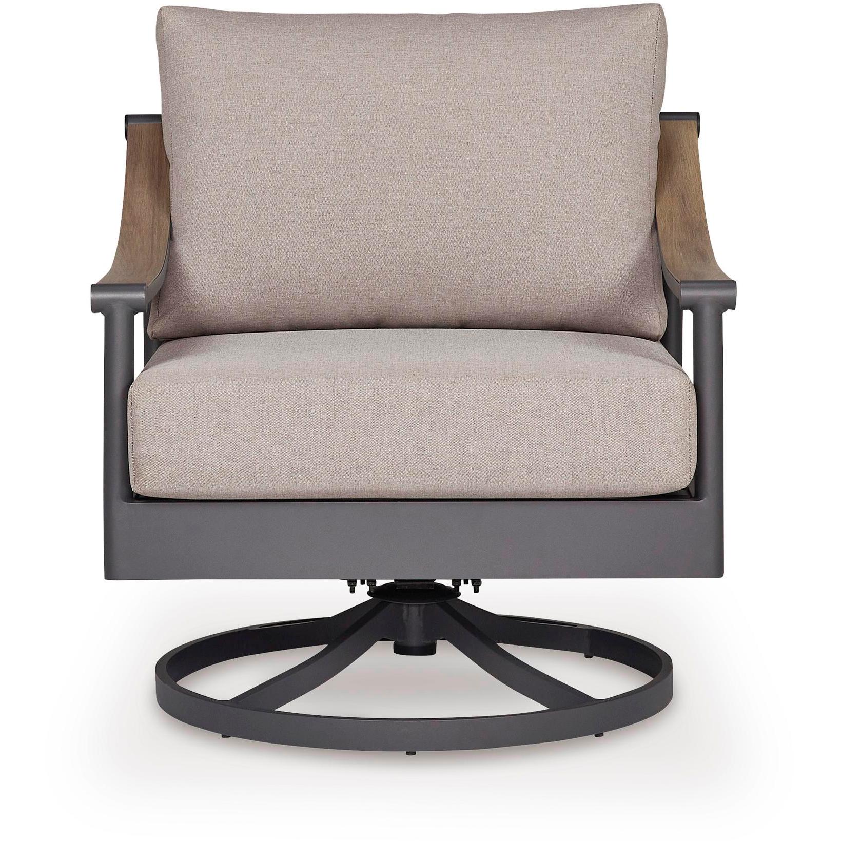 Signature Design by Ashley Ocean Beach PCP510-821 Swivel Lounge with Cushion IMAGE 2