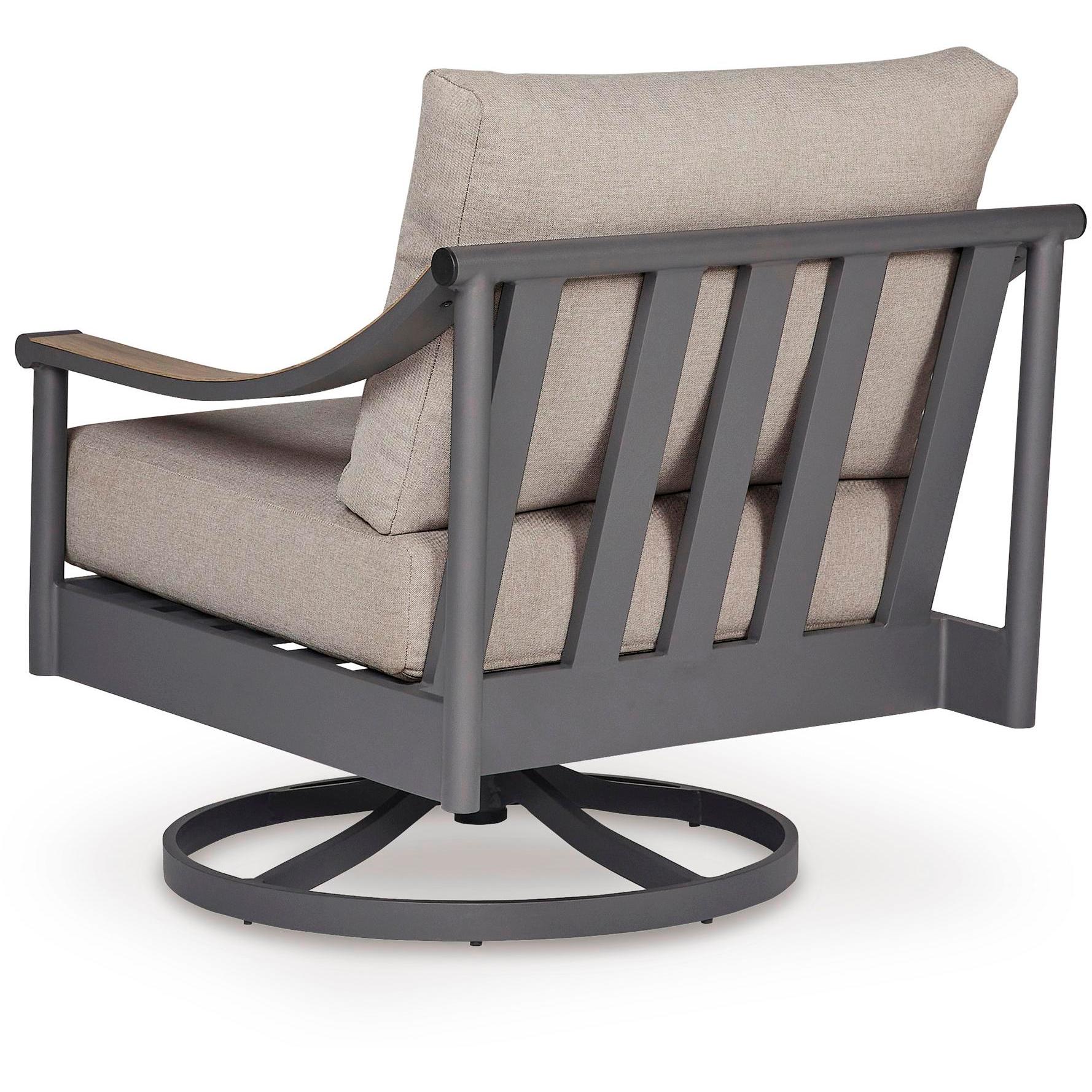 Signature Design by Ashley Ocean Beach PCP510-821 Swivel Lounge with Cushion IMAGE 3