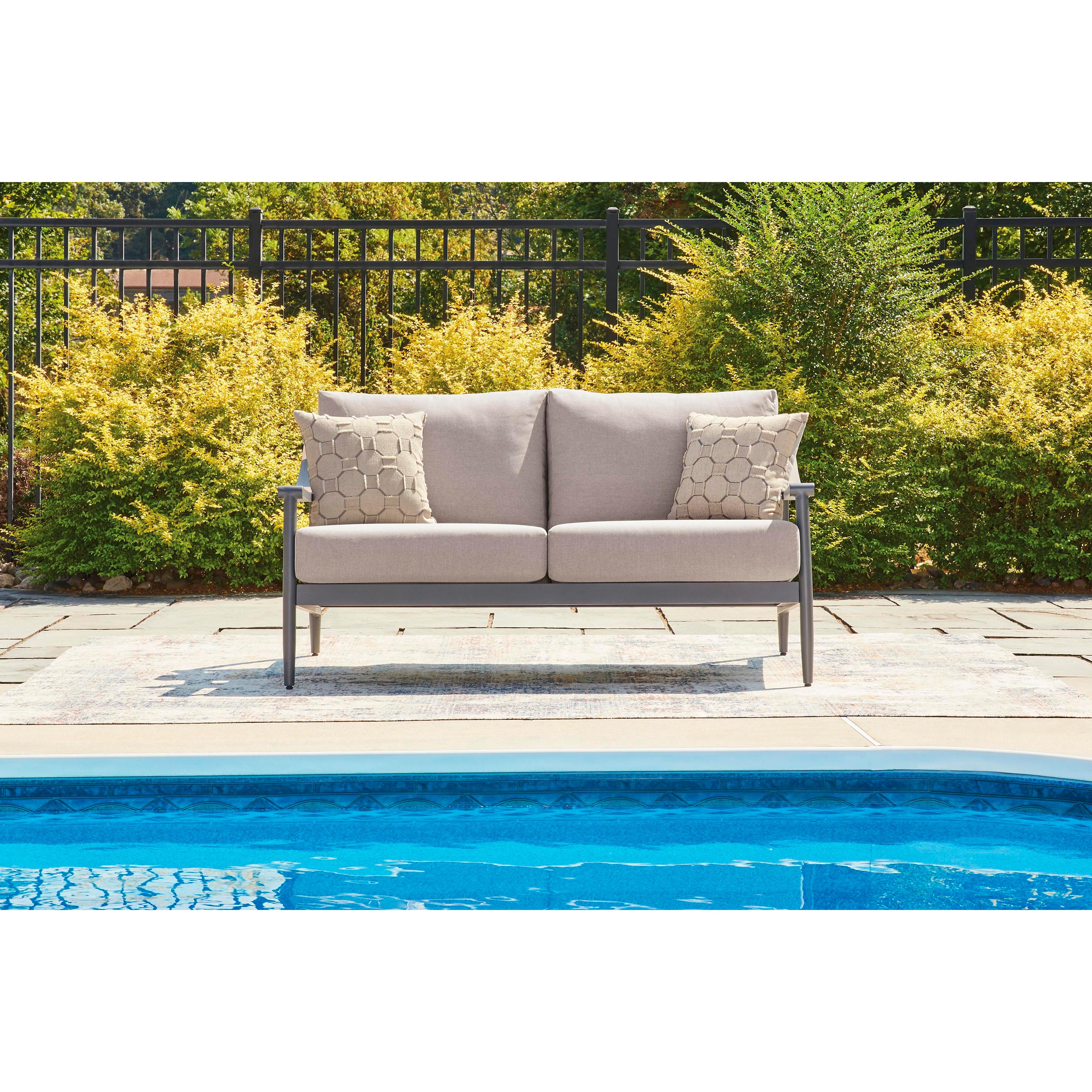 Signature Design by Ashley Ocean Beach PCP510-835 Loveseat with Cushion IMAGE 4