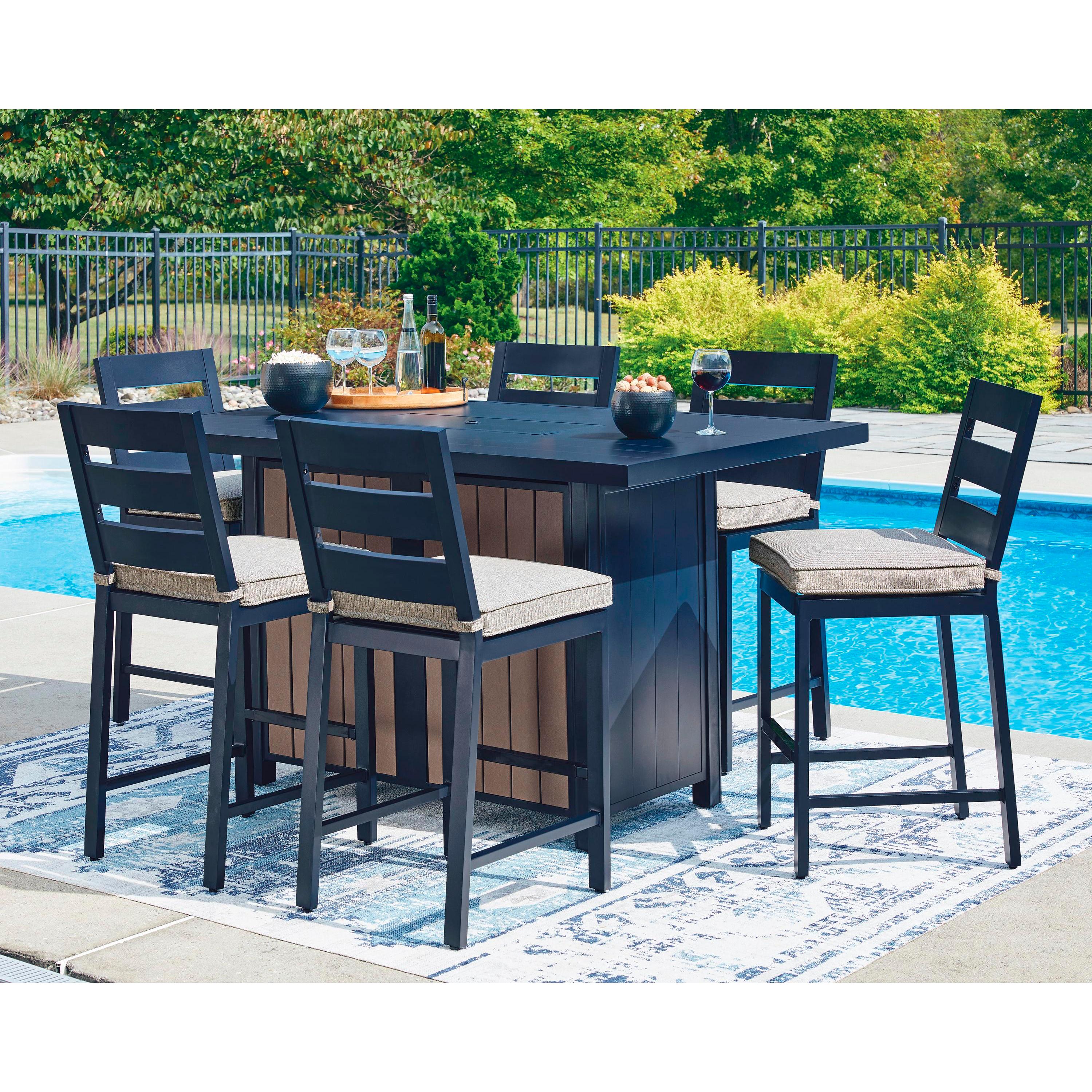 Signature Design by Ashley East Beach PCP587-124 Barstool IMAGE 5