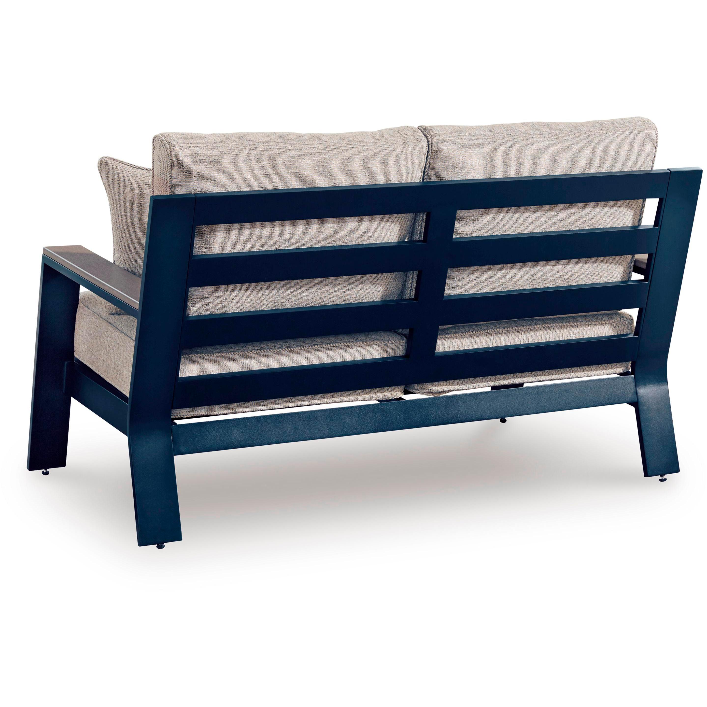 Signature Design by Ashley East Beach PCP587-835 Loveseat with Cushion IMAGE 3