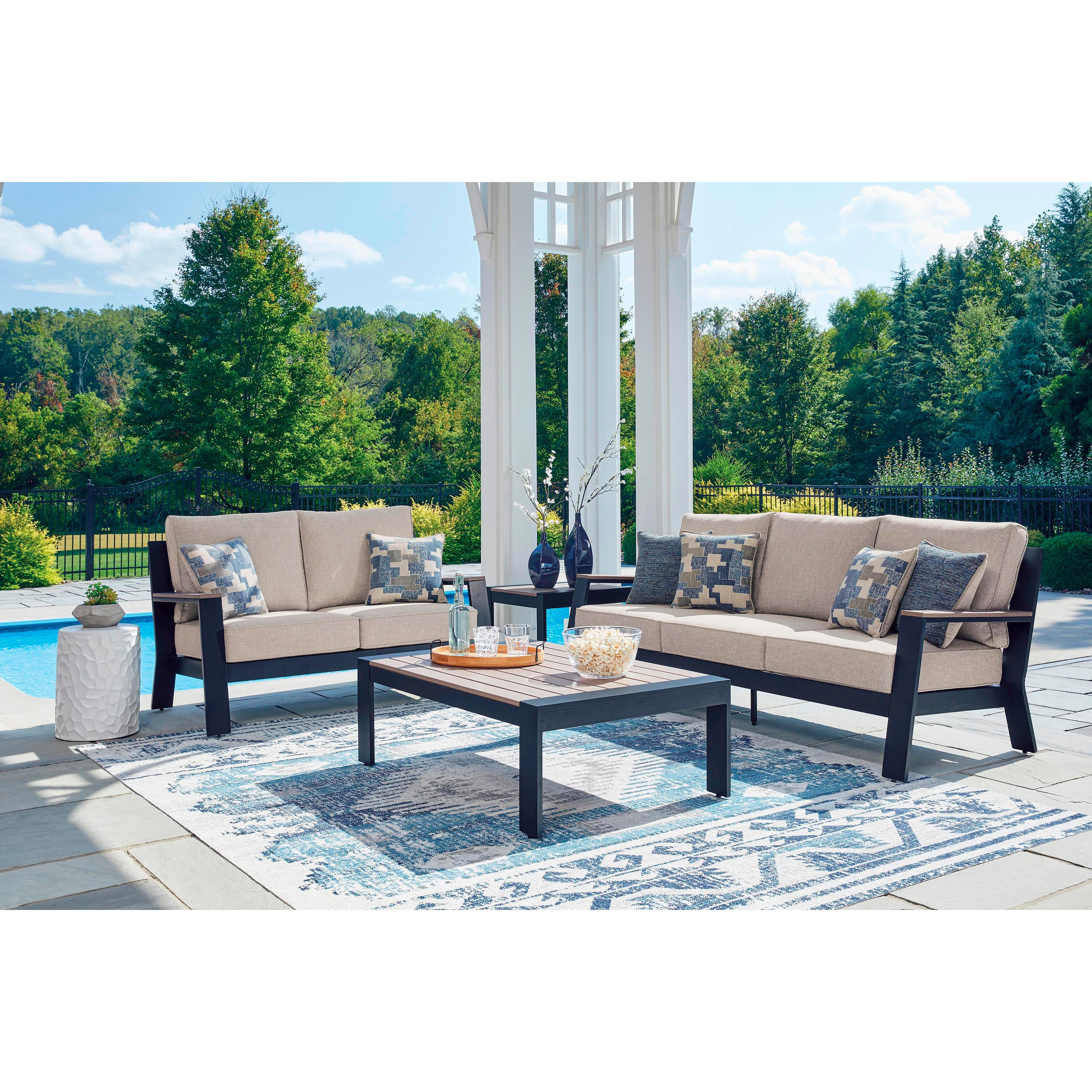 Signature Design by Ashley East Beach PCP587-838 Sofa with Cushion IMAGE 9