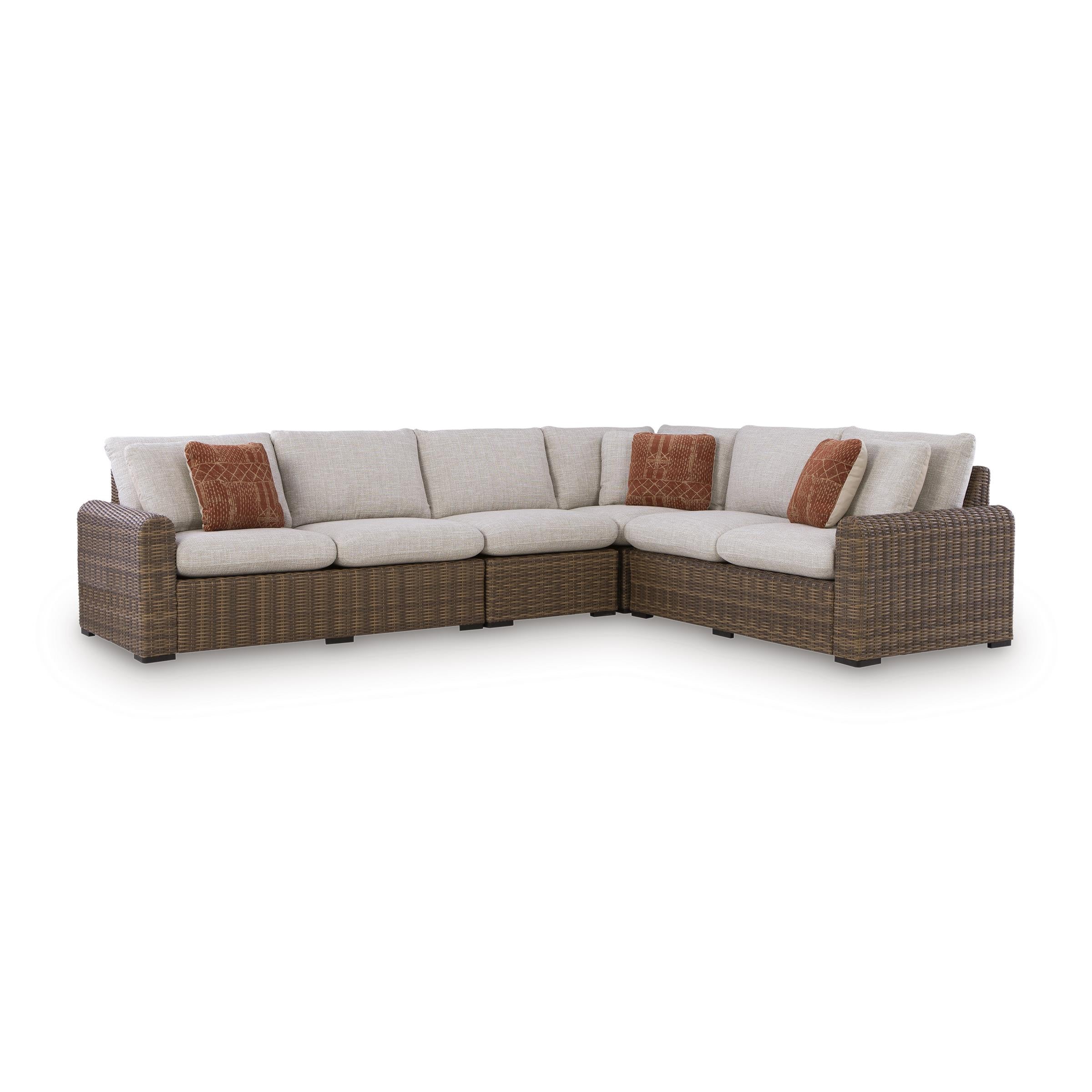 Signature Design by Ashley Dolan Creek PCP610P2 4 pc Outdoor Sectional IMAGE 1