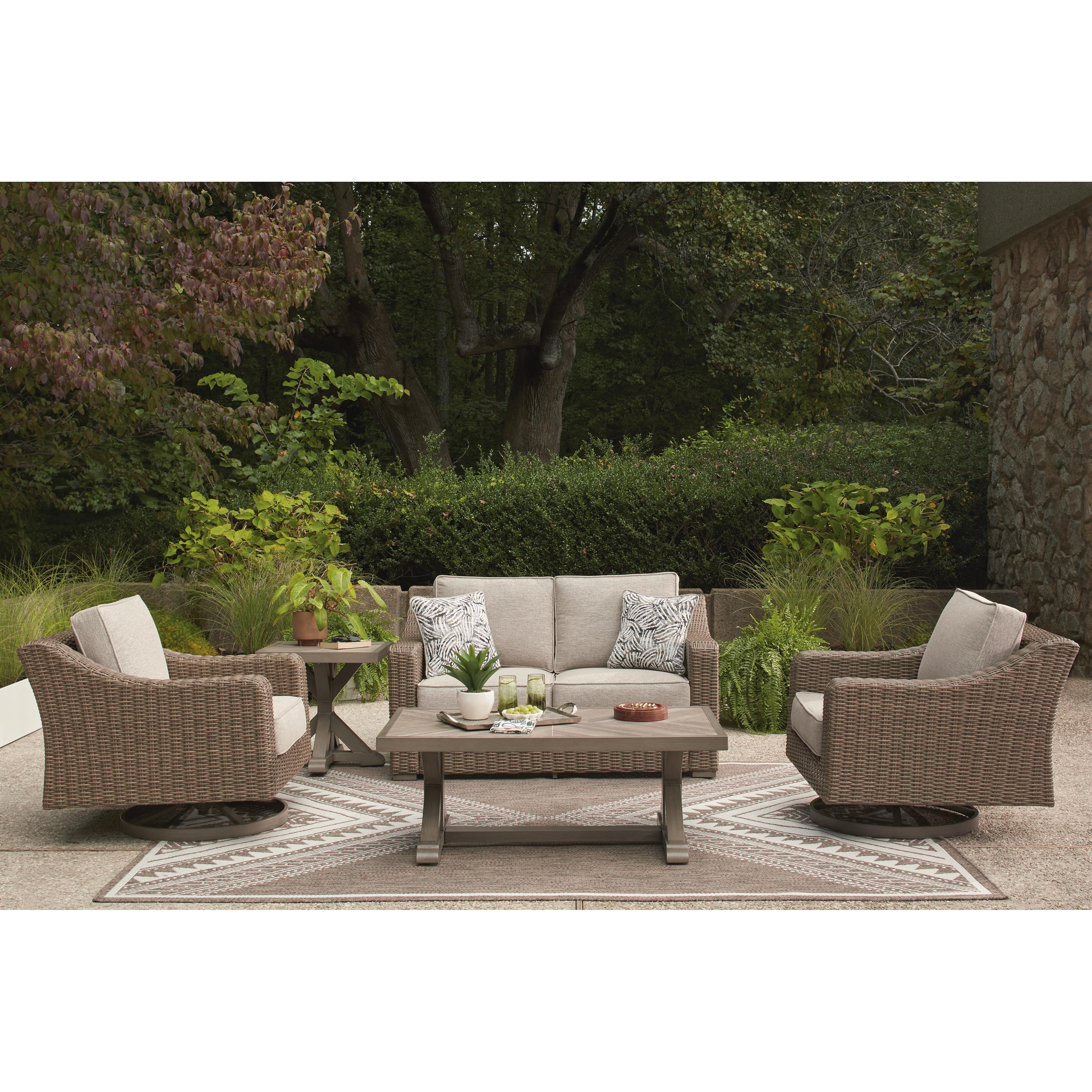 Signature Design by Ashley Laguna Heights PCP790-821 Swivel Lounge with Cushion IMAGE 8