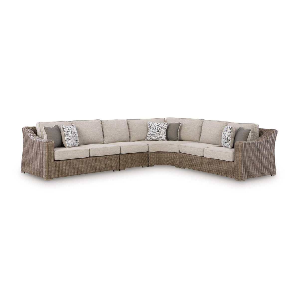 Signature Design by Ashley Laguna Heights PCP790P2 4 pc Outdoor Sectional IMAGE 1