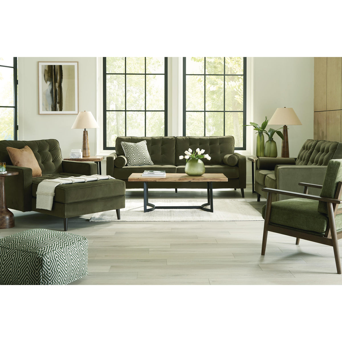 Ashley Reveon Lakes Stationary Fabric Sofa 2640438 IMAGE 12