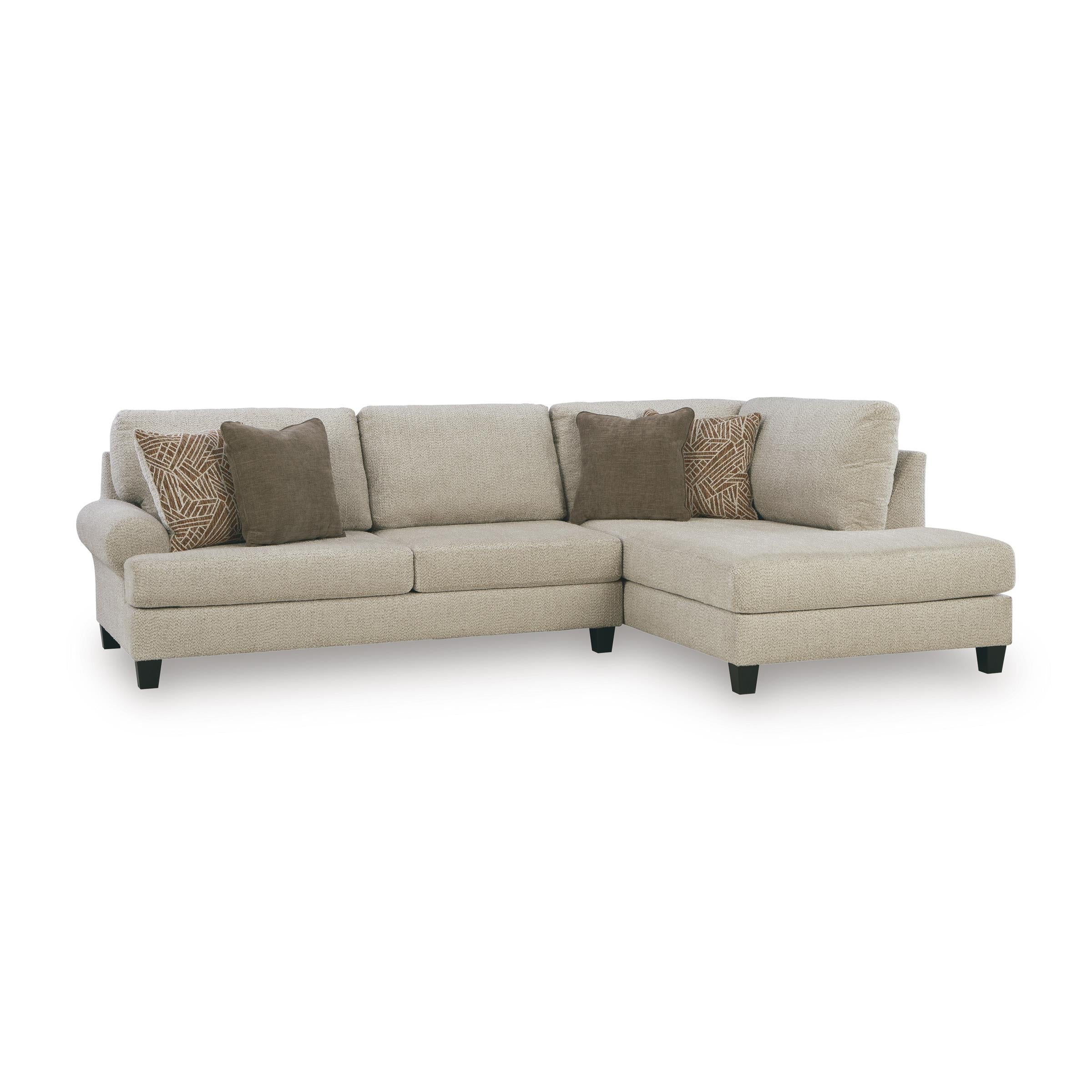 Benchcraft Steelwater Retreat Fabric 2 pc Sectional 6670466/6670417 IMAGE 1