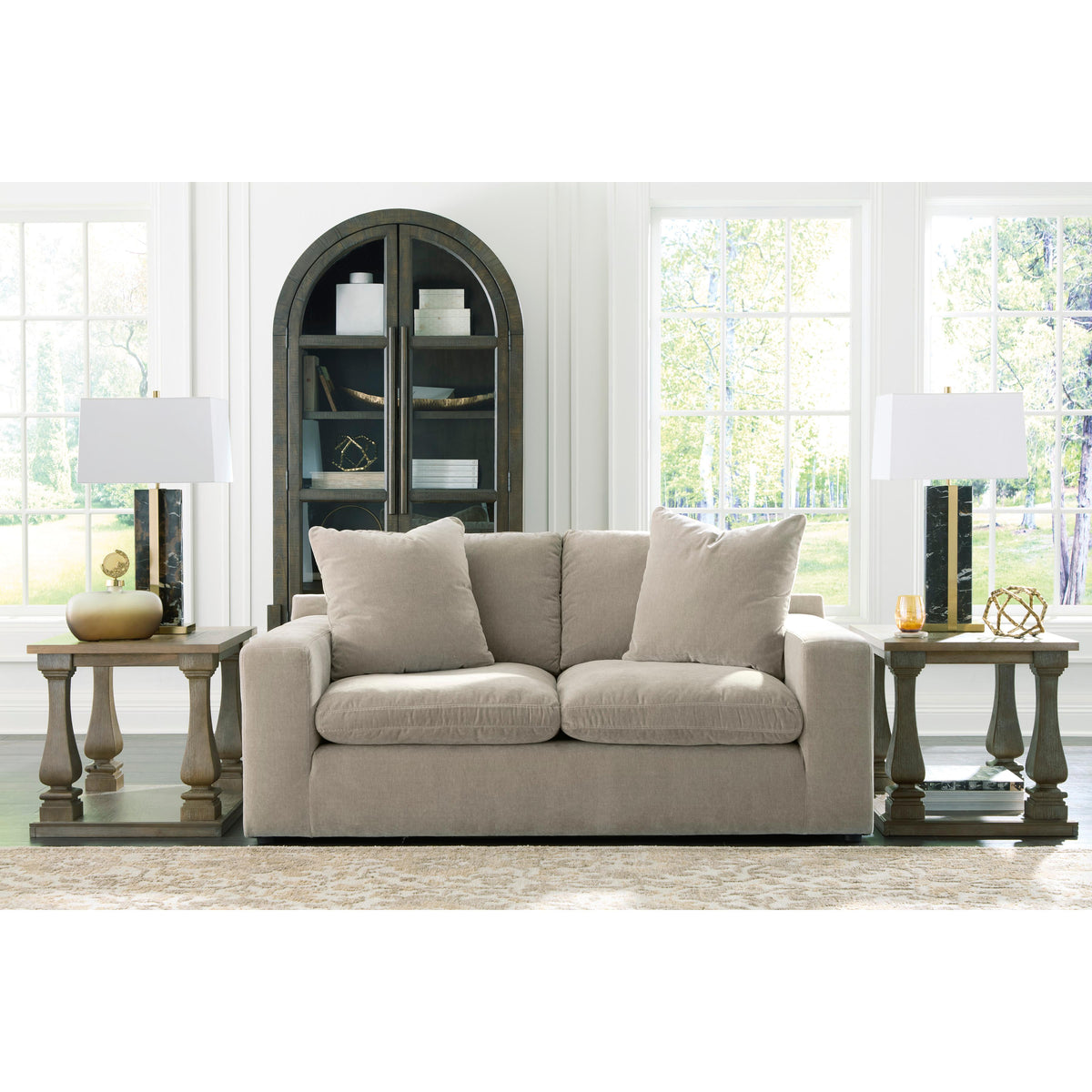Benchcraft Maxton Heights Stationary Fabric Loveseat 6780835 IMAGE 4