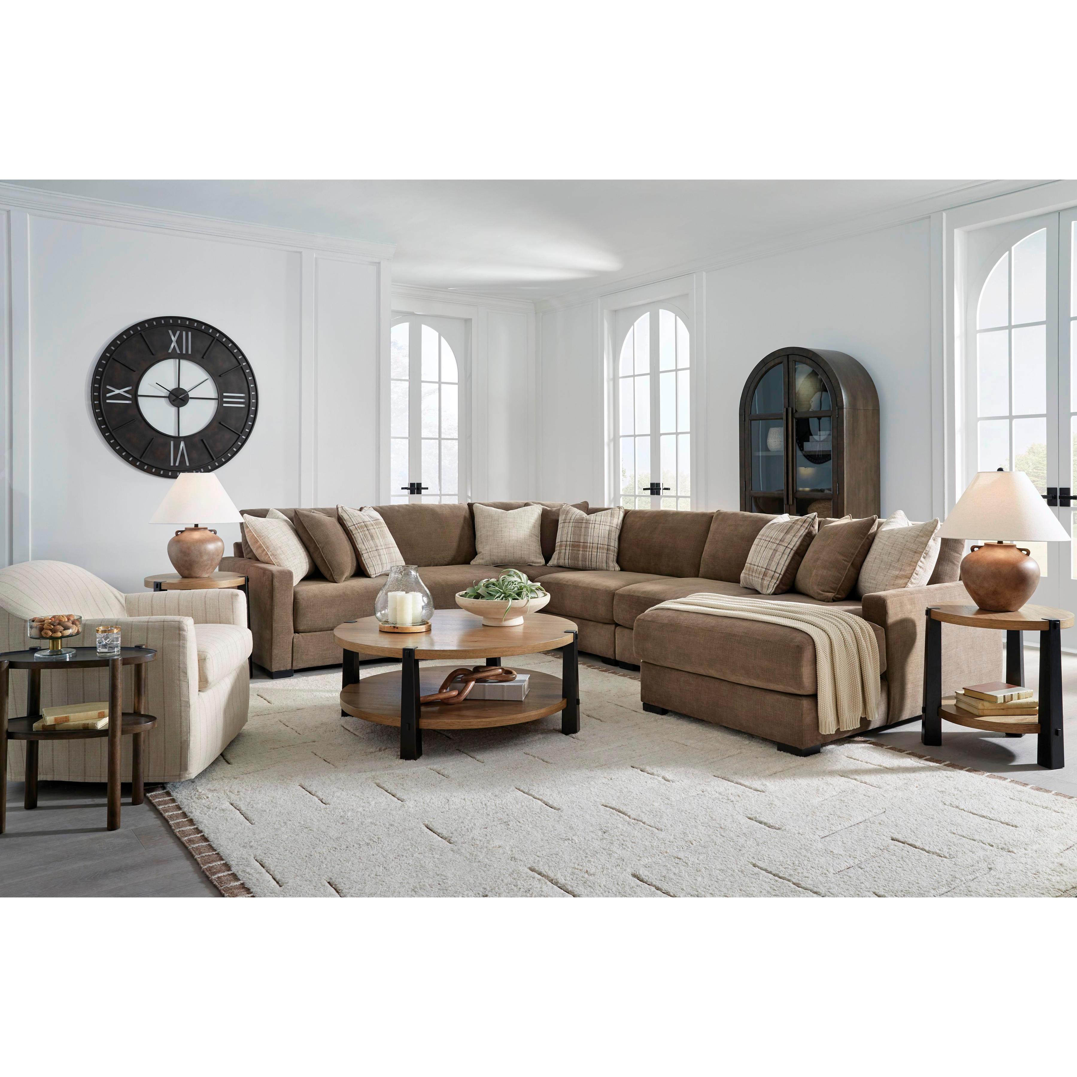 Benchcraft Camellia-Court 6 pc Sectional 6820764/6820746/6820777/6820746/6820746/6820717 IMAGE 5