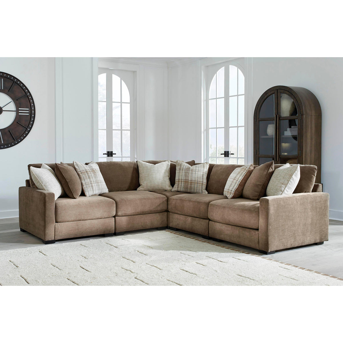 Benchcraft Camellia-Court 5 pc Sectional 6820764/6820746/6820777/6820746/6820765 IMAGE 2