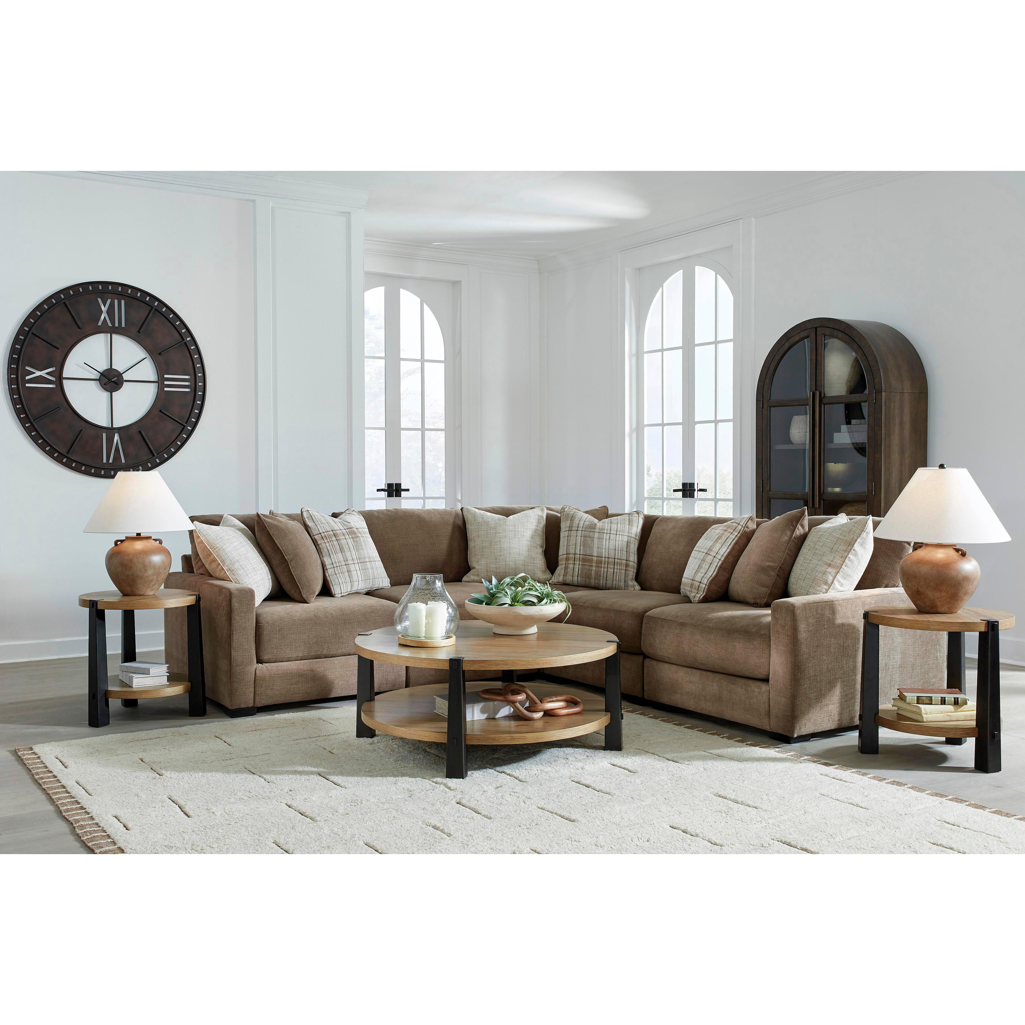 Benchcraft Camellia-Court 5 pc Sectional 6820764/6820746/6820777/6820746/6820765 IMAGE 3