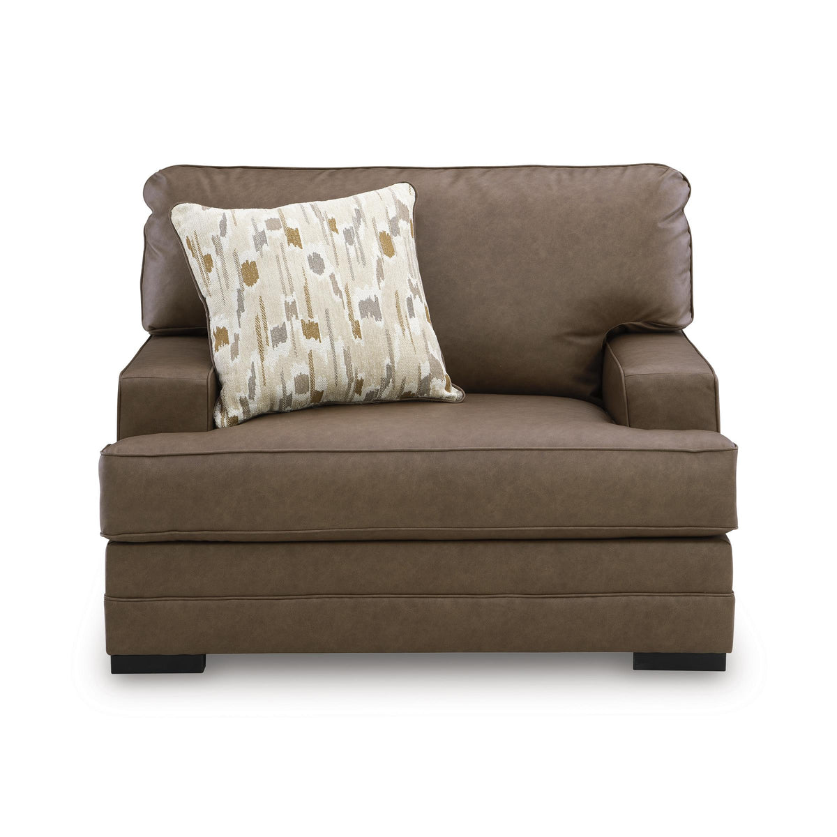 Benchcraft VillaCourt Stationary Leather Look Chair 7490923 IMAGE 2