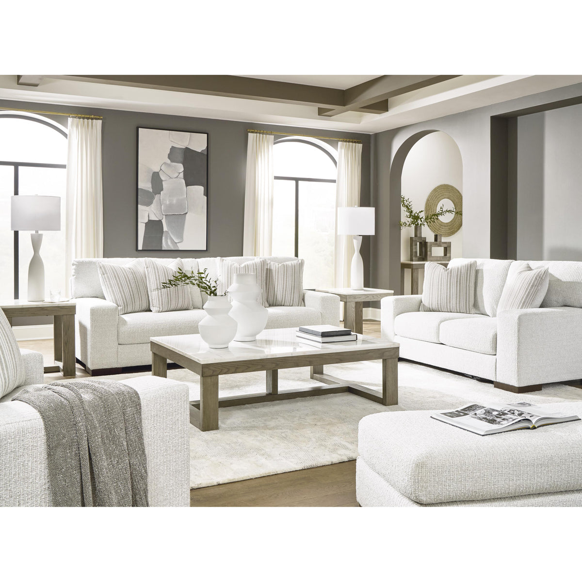 Benchcraft Hartside Stationary Fabric Loveseat 8010435 IMAGE 7