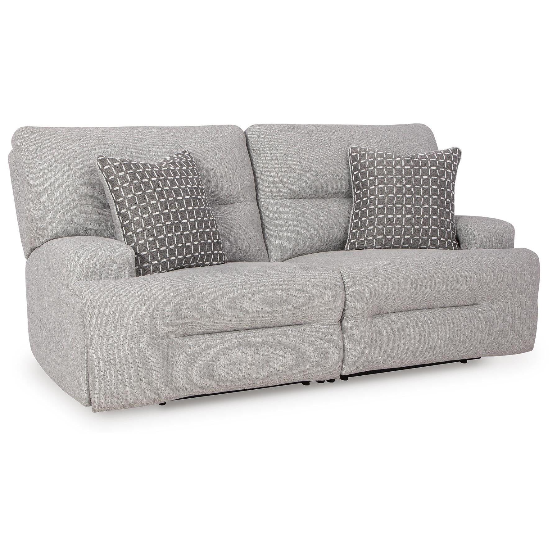 Signature Design by Ashley Acklen Place Power Reclining Fabric Loveseat 9360558/9360562 IMAGE 1
