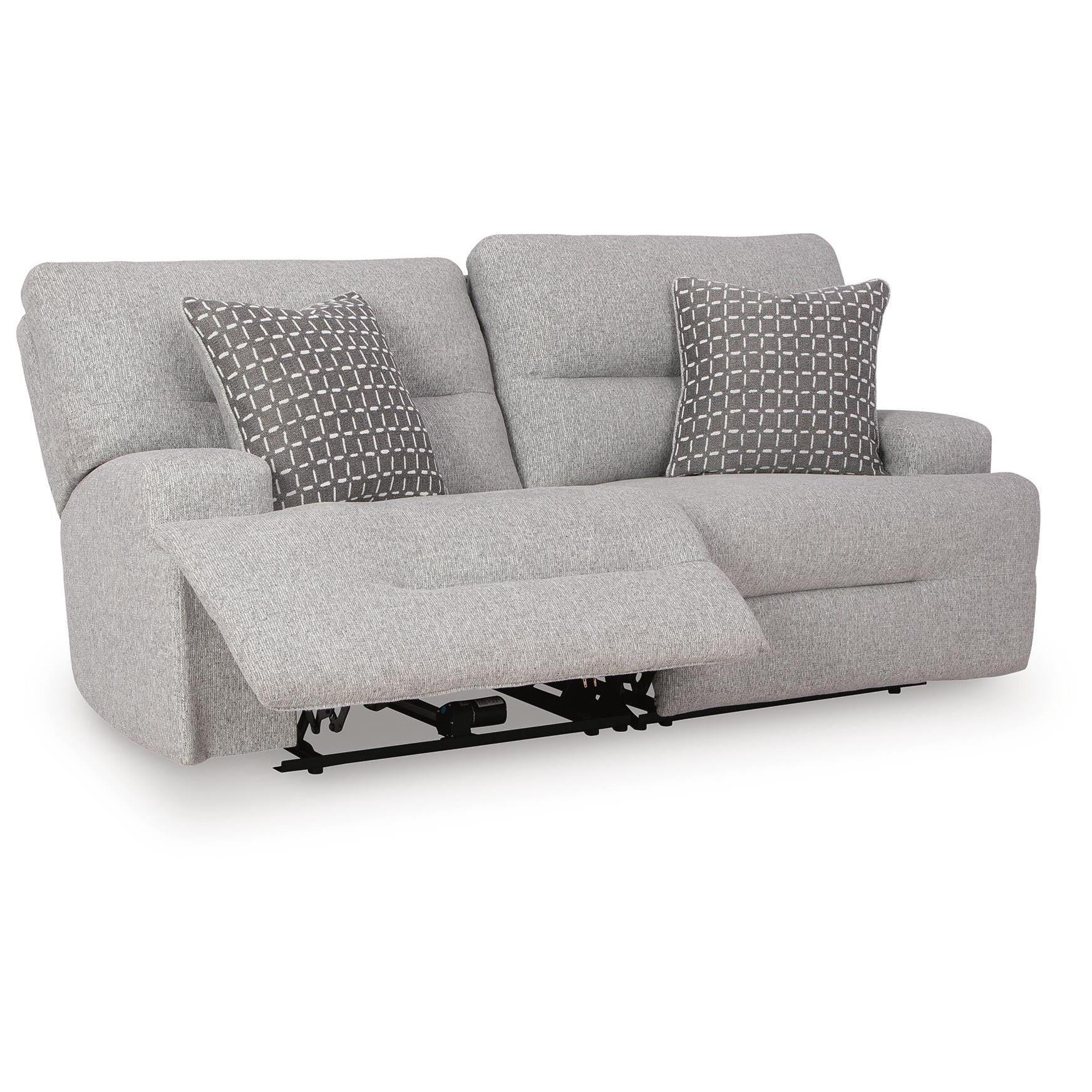 Signature Design by Ashley Acklen Place Power Reclining Fabric Loveseat 9360558/9360562 IMAGE 4