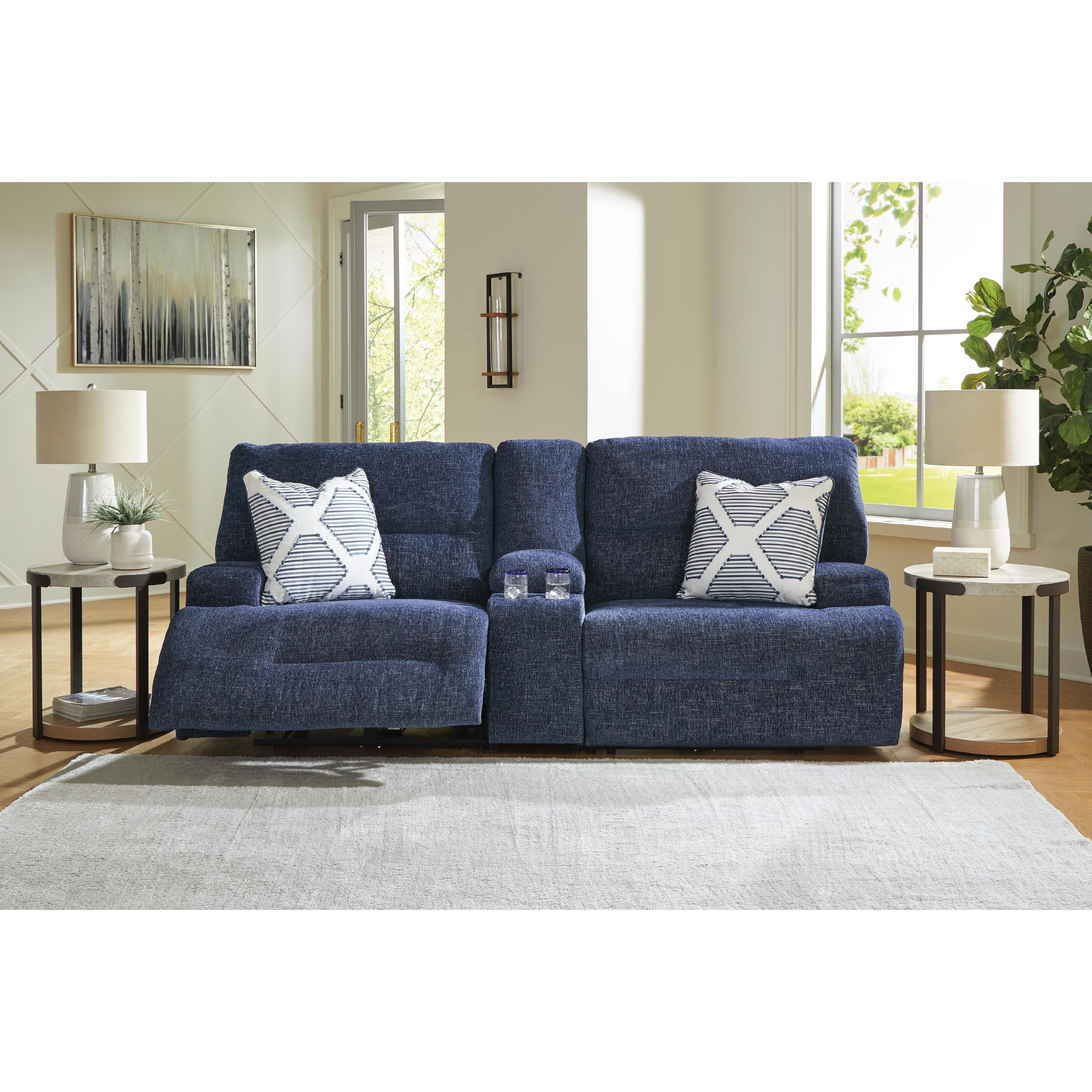 Signature Design by Ashley Acklen Place Power Reclining Fabric Loveseat 9360757/9360758/9360762 IMAGE 4