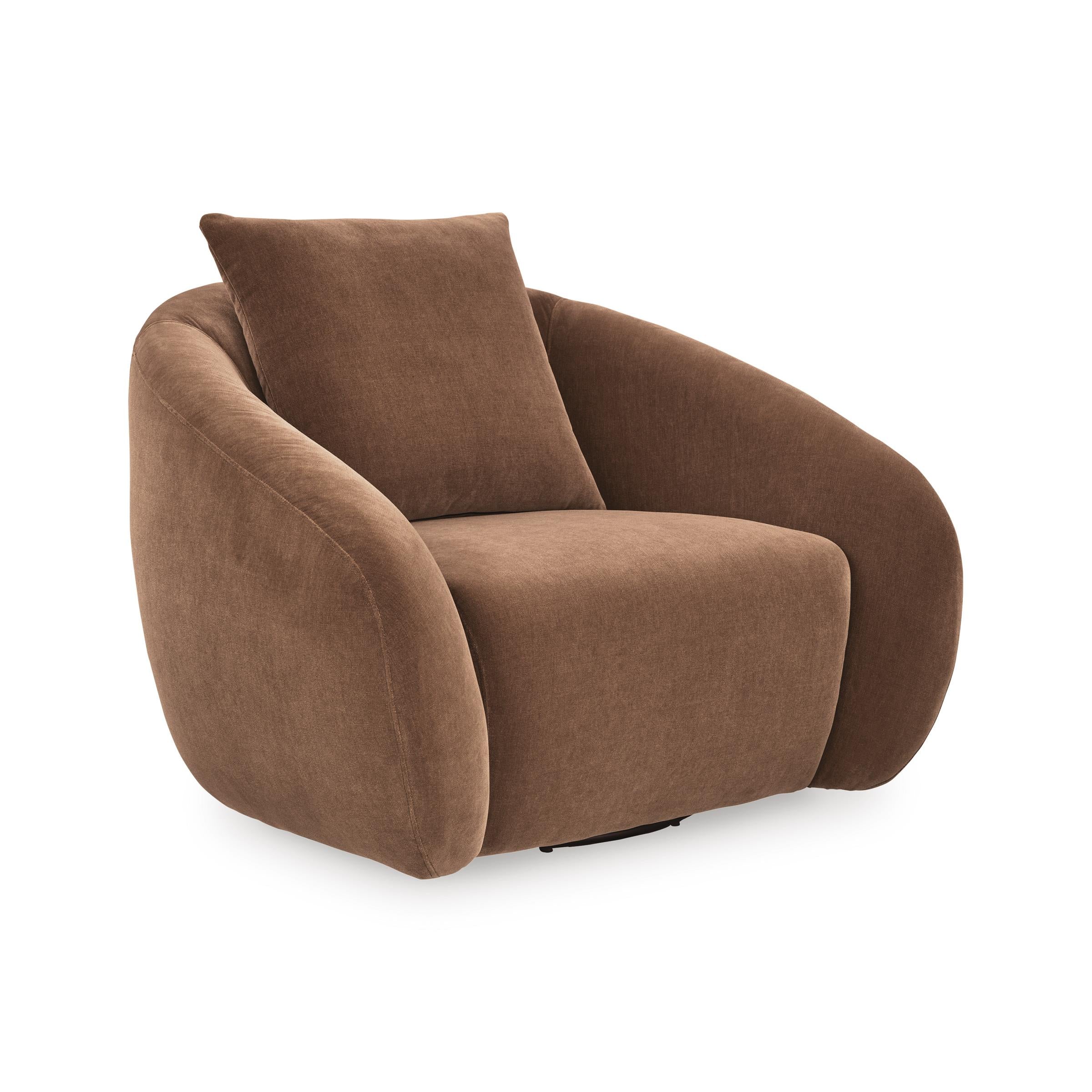 Signature Design by Ashley Yahya Swivel Fabric Accent Chair A3000780 IMAGE 1