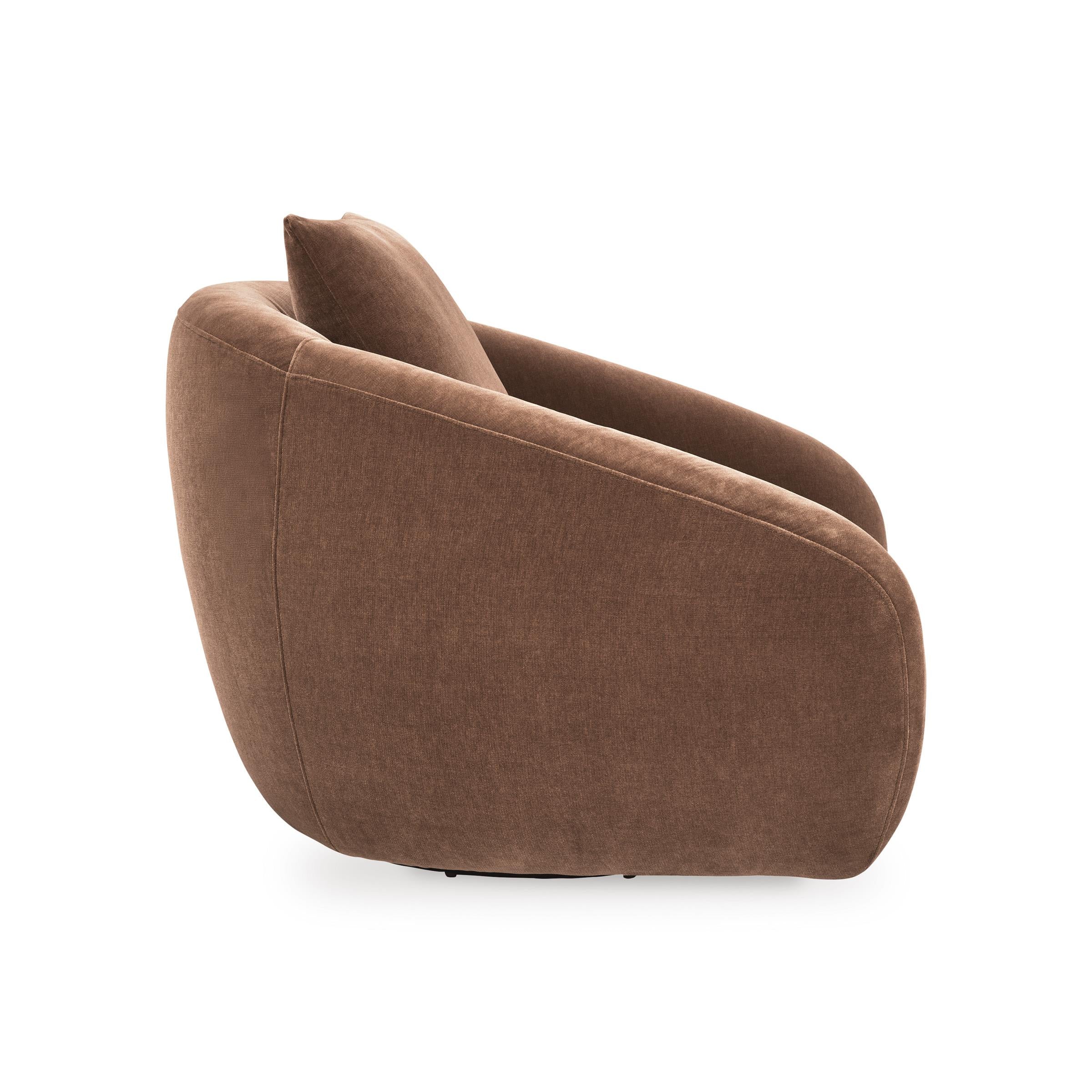 Signature Design by Ashley Yahya Swivel Fabric Accent Chair A3000780 IMAGE 3