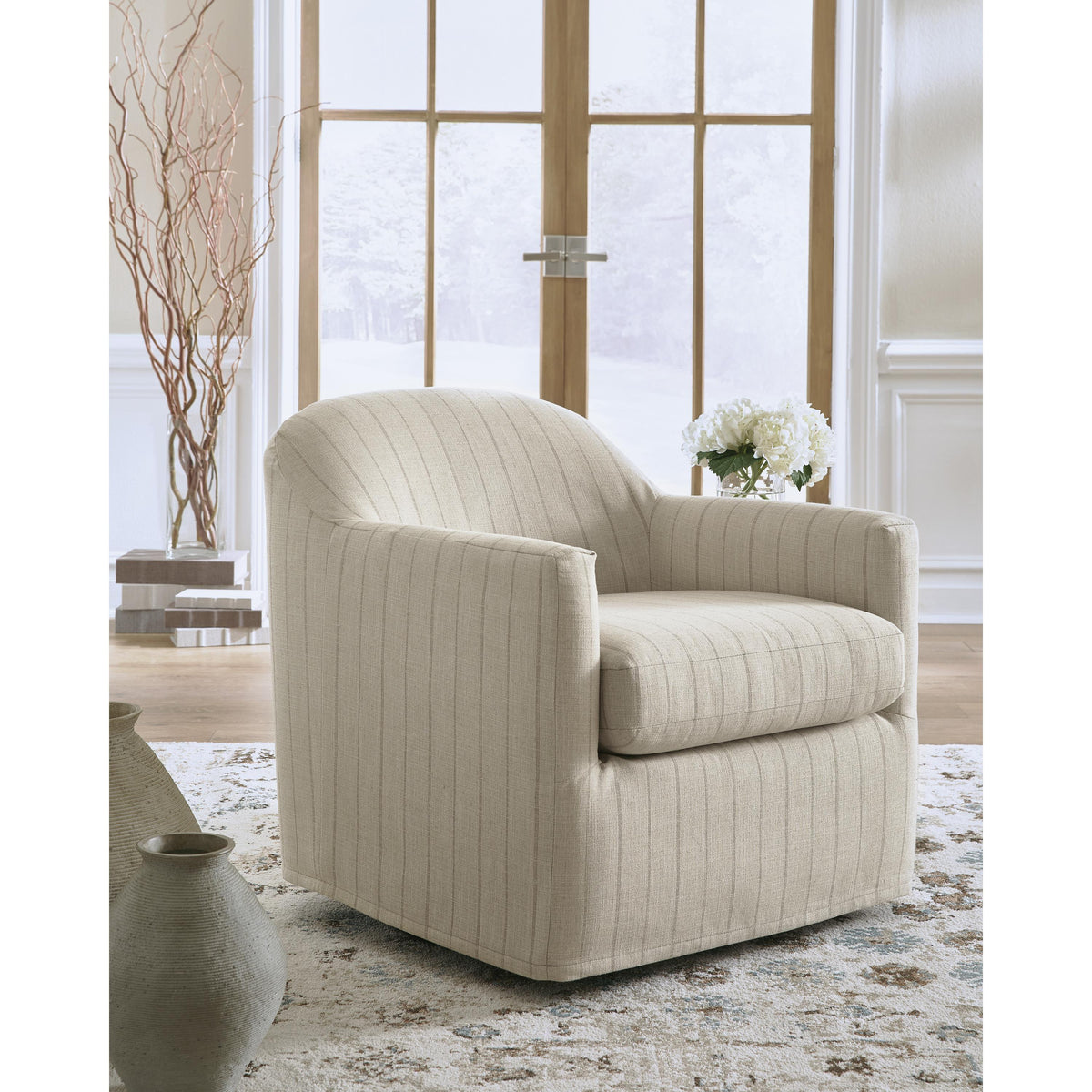 Signature Design by Ashley Valwick Swivel Accent Chair A3000817 IMAGE 5