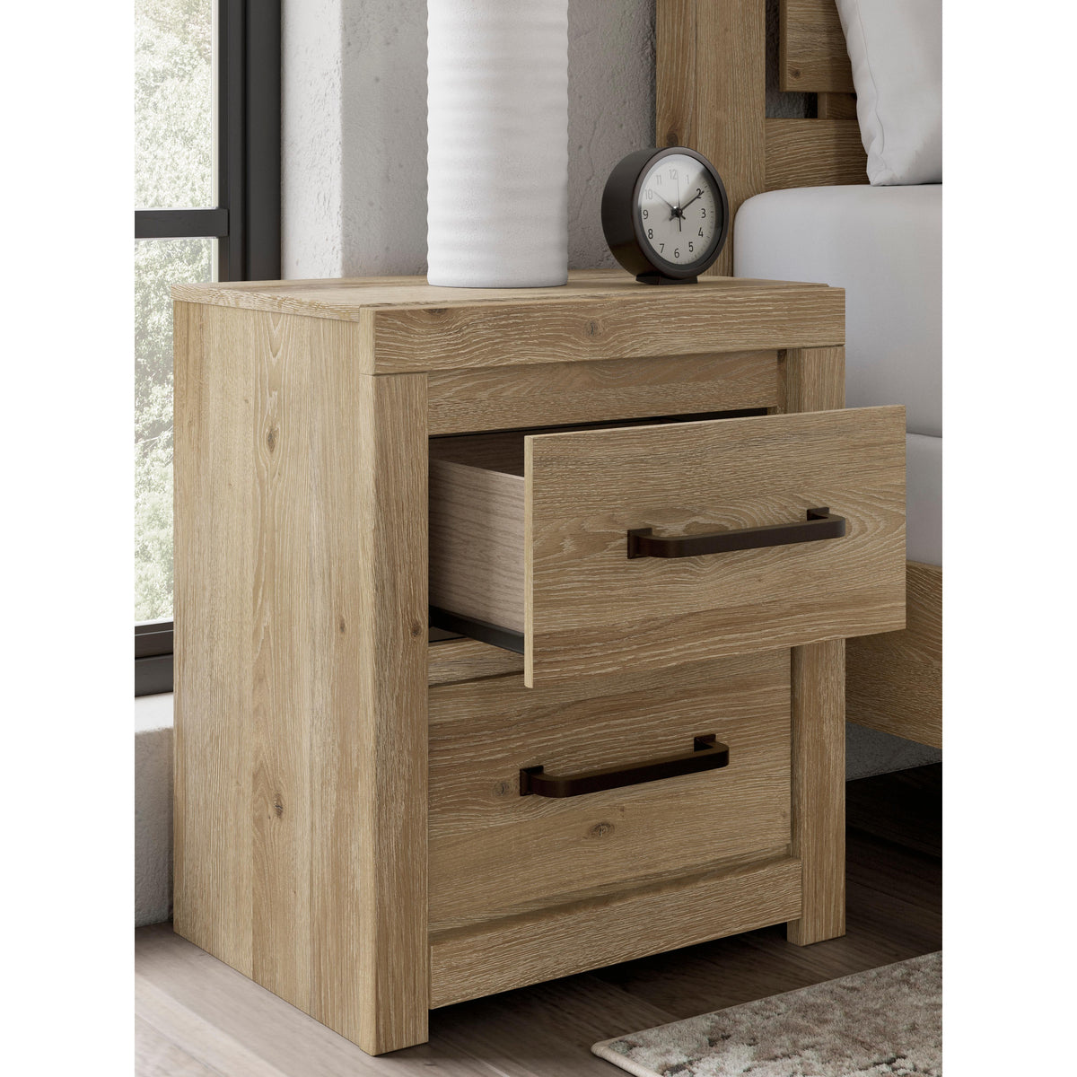 Benchcraft Brozmont 2-Drawer Nightstand B1045-92 IMAGE 9
