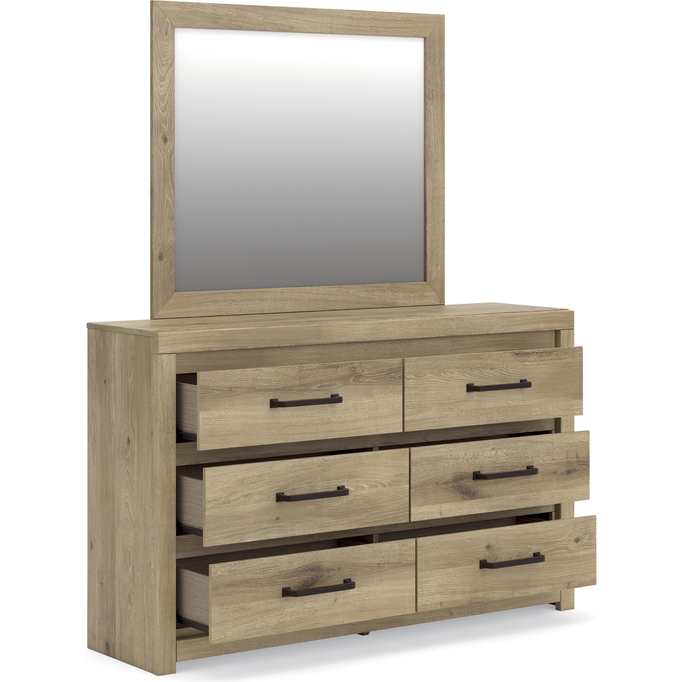 Benchcraft Brozmont Dresser with Mirror B1045-31/B1045-36 IMAGE 4
