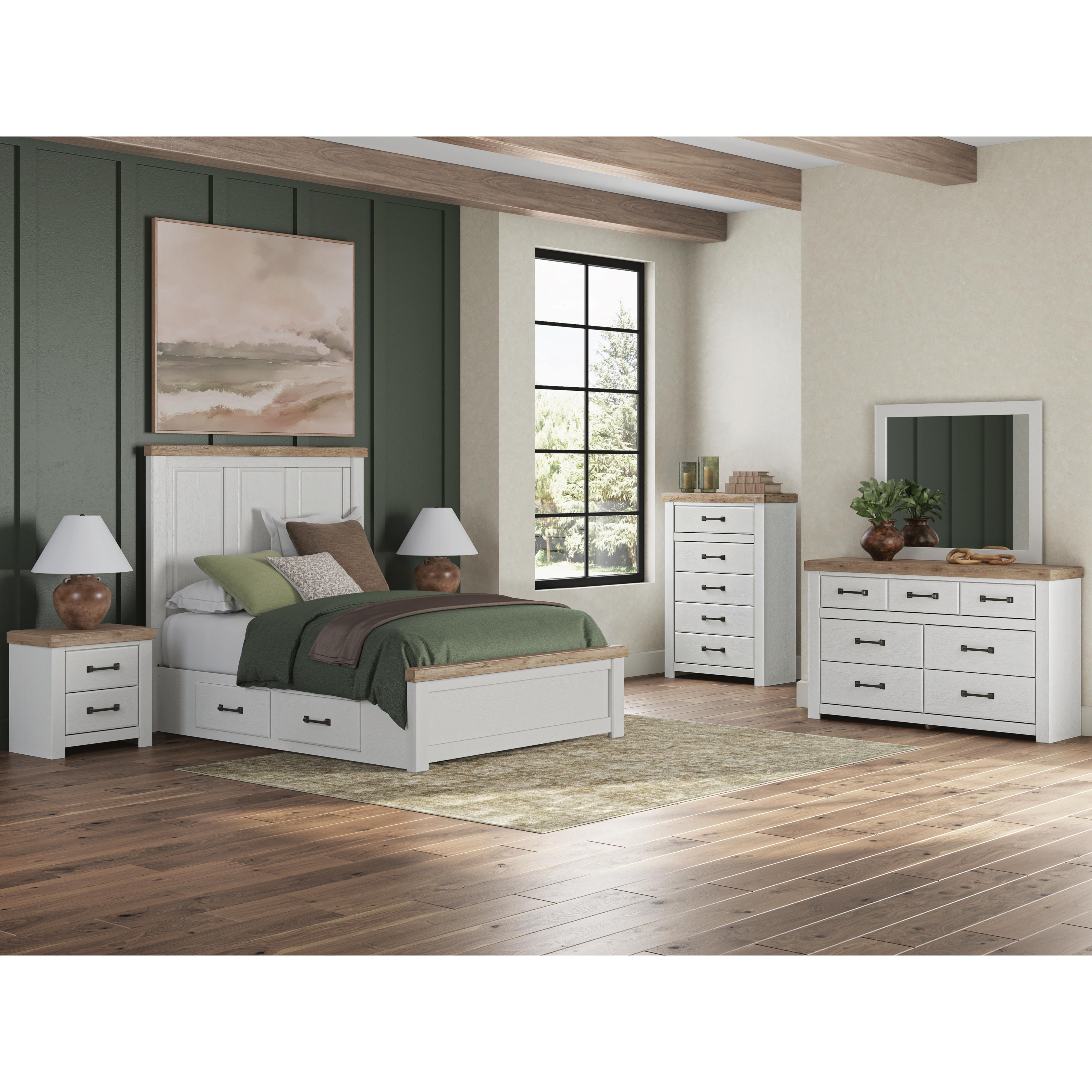 Benchcraft Savonport 7-Drawer Dresser with Mirror B4615-31/B4615-36 IMAGE 9