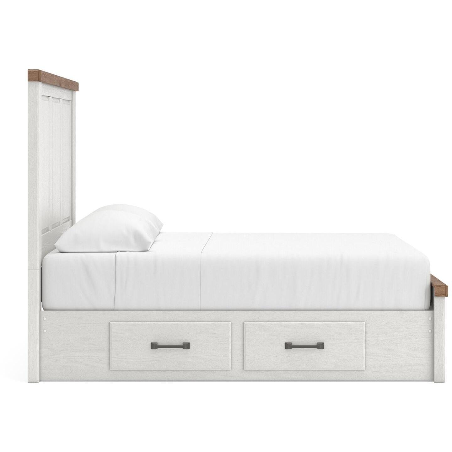 Signature Design by Ashley Savonport Queen Panel Bed with Storage B100-13/B4615-54/B4615-57/B4615-60/B4615-95 IMAGE 6