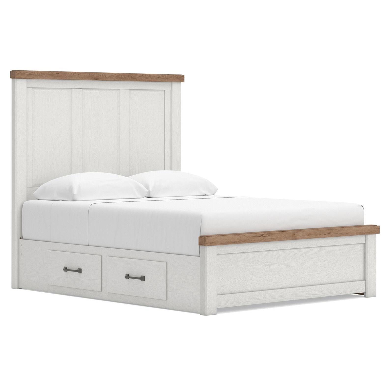 Signature Design by Ashley Savonport Queen Panel Bed with Storage B100-13/B4615-54/B4615-57/B4615-60/B4615-60 IMAGE 2