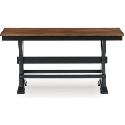Signature Design by Ashley Wildenauer Counter Height Bench D634-09 IMAGE 2